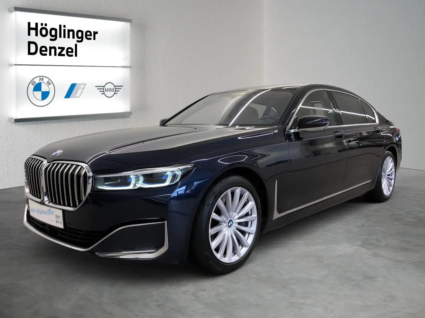 BMW 750 750Li xDrive Bleu - 2