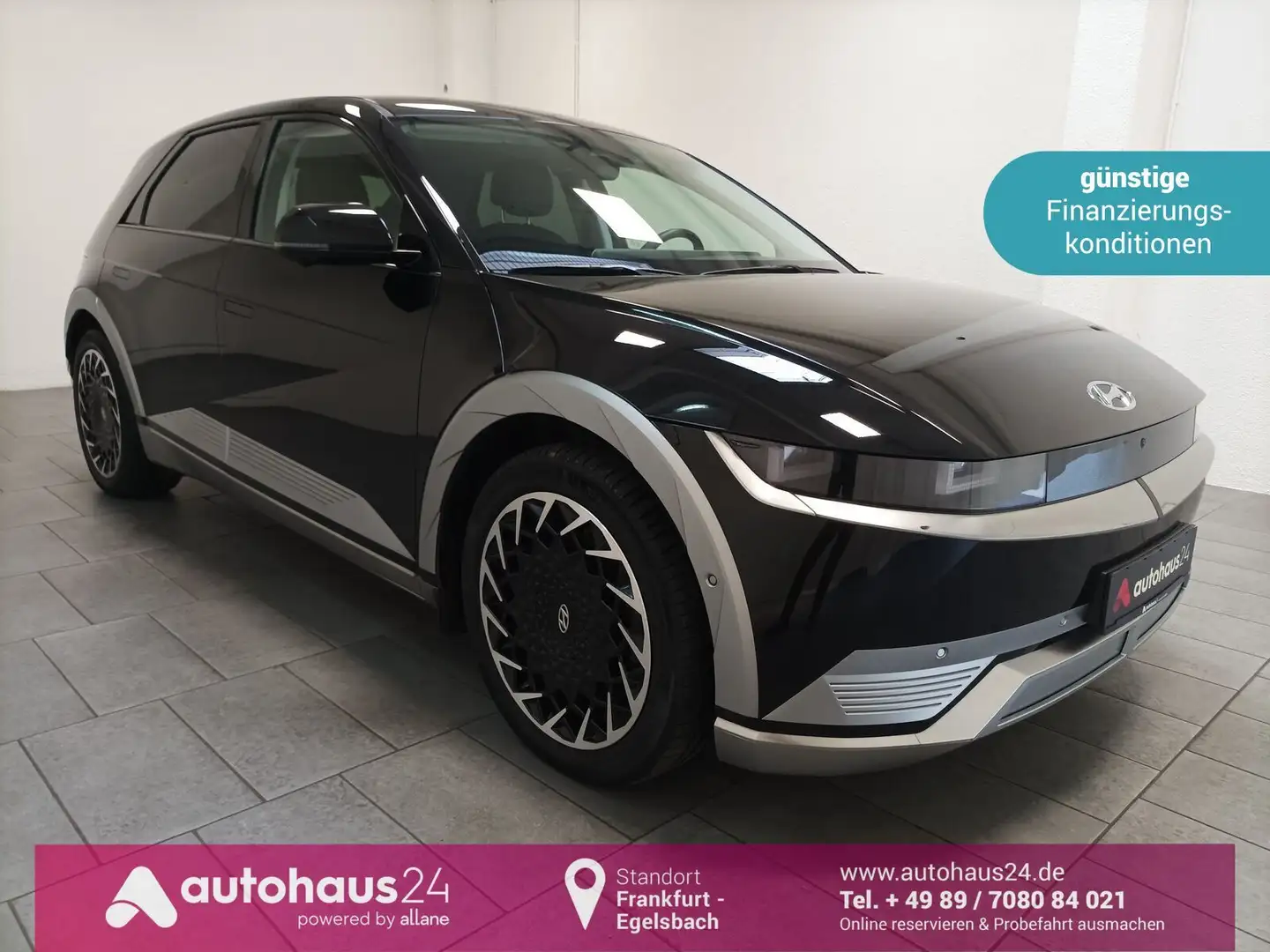 Hyundai IONIQ 5 Elektro  Navi|CAM|leD|Smart Key Noir - 1