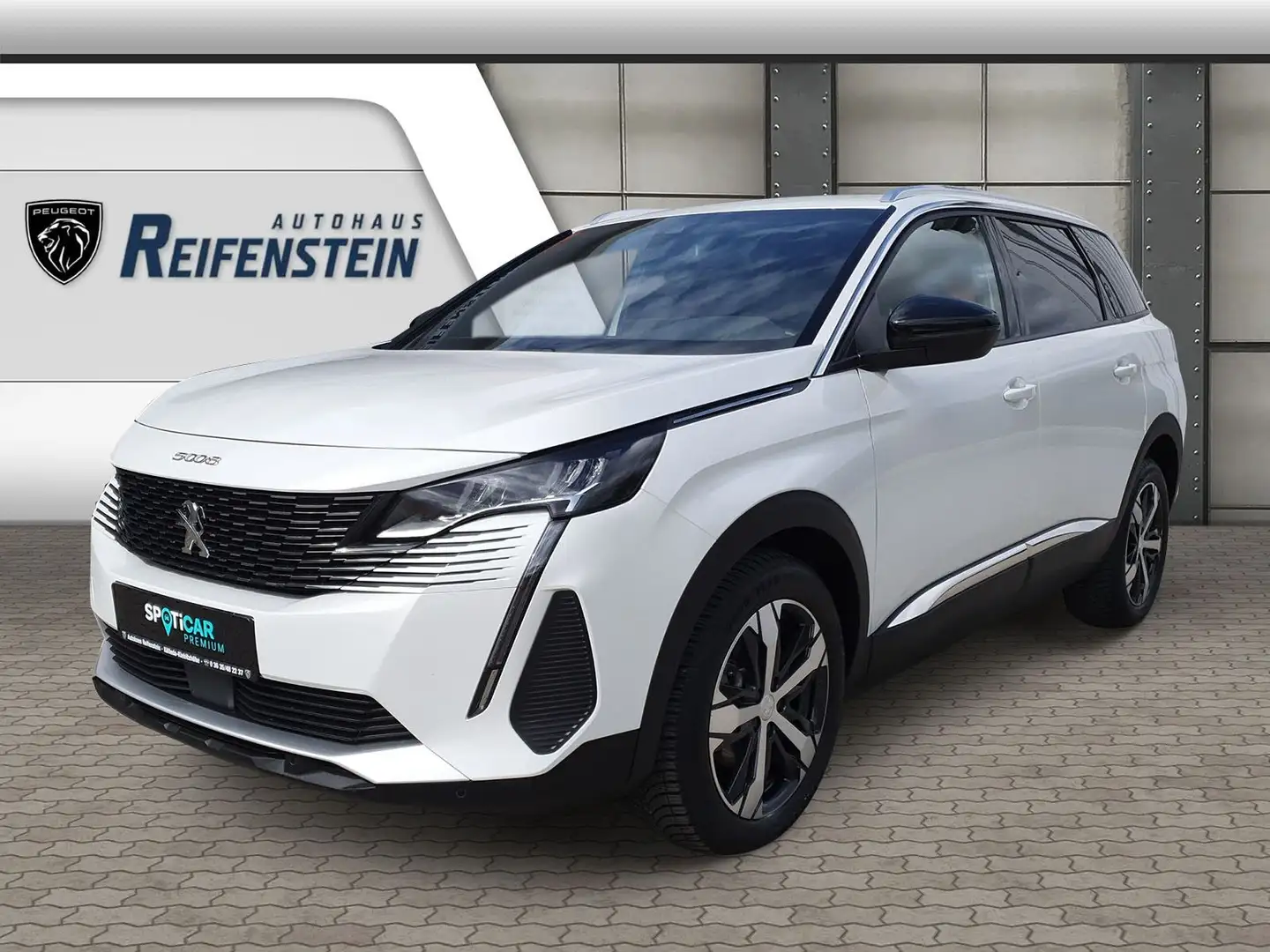 Peugeot 5008 Allure Pack 130 HDI NAVI SITZHEIZUNG 180°K Blanc - 1