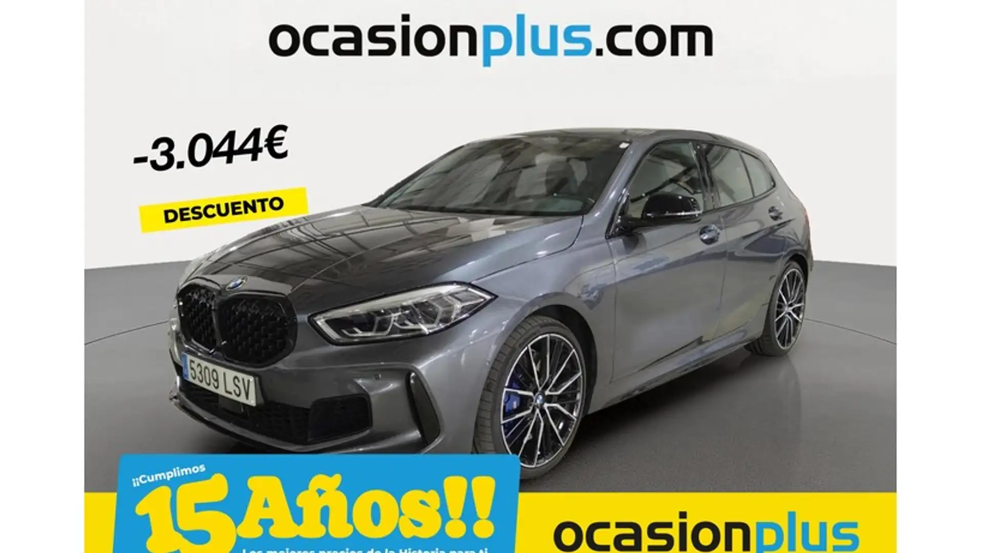 BMW 135 M135iA xDrive Gris - 1