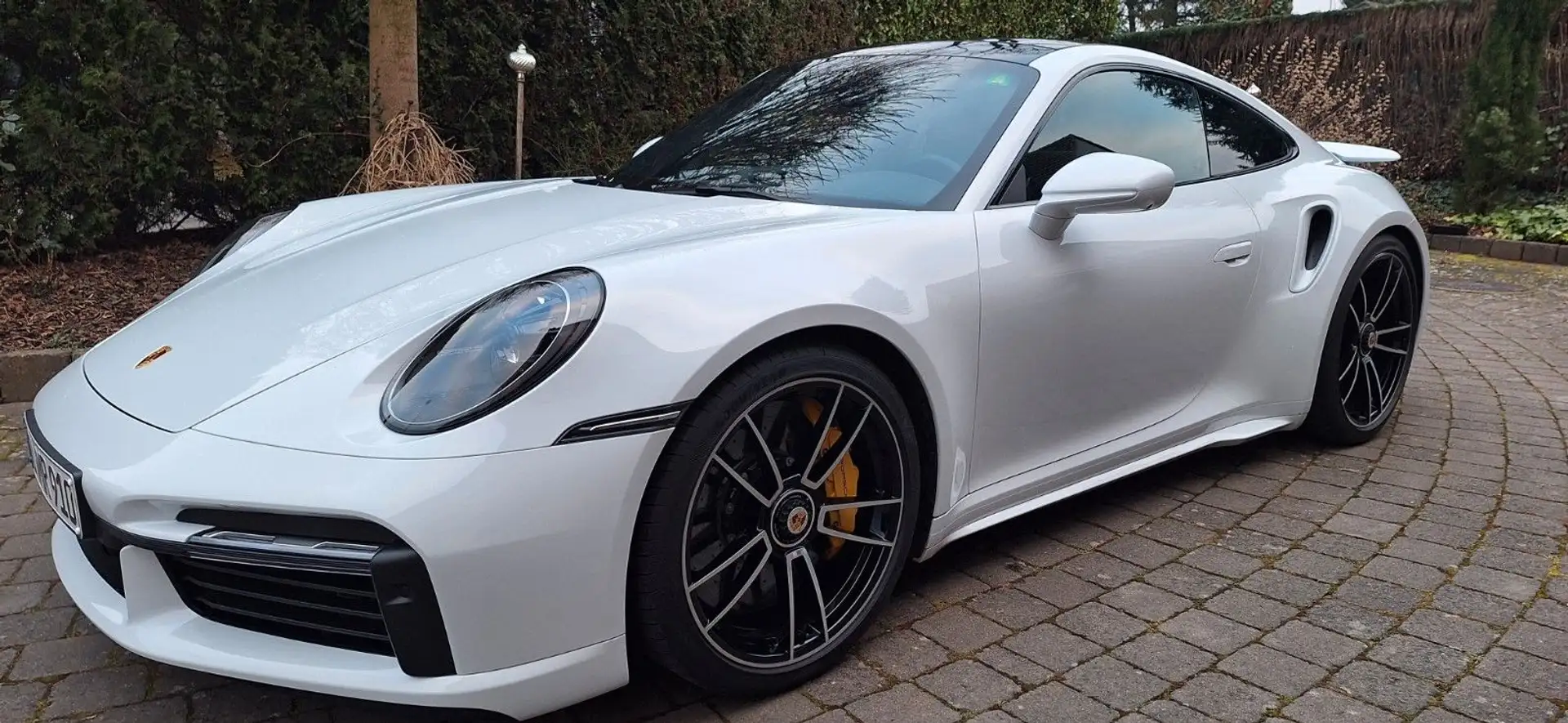Porsche 992 Turbo S,Pano,Lift,Burmester,Innod,Sportabgas Blanc - 1