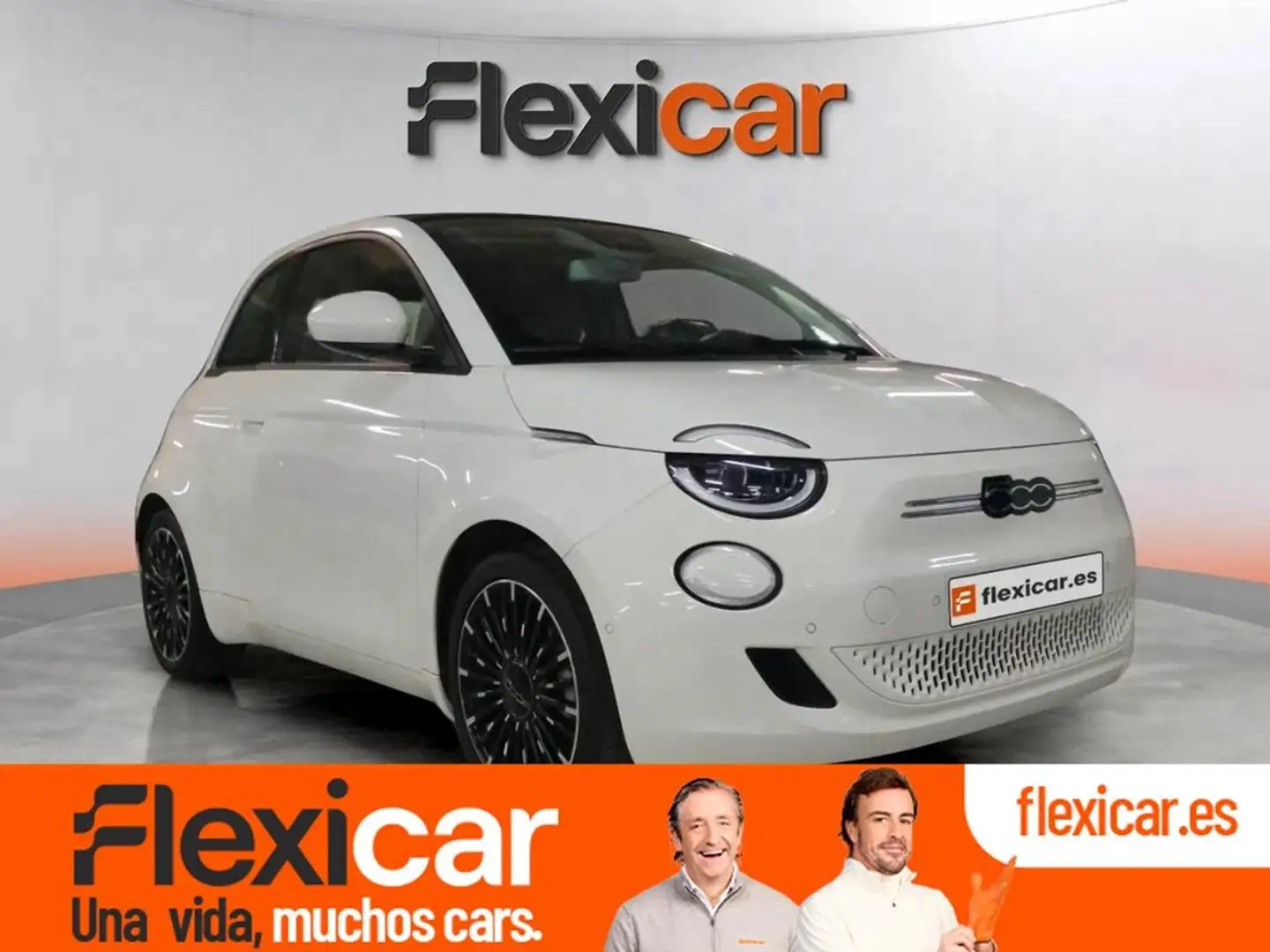 Fiat 500 Icon Cabrio 320km 85kW (118CV) Blanc - 1