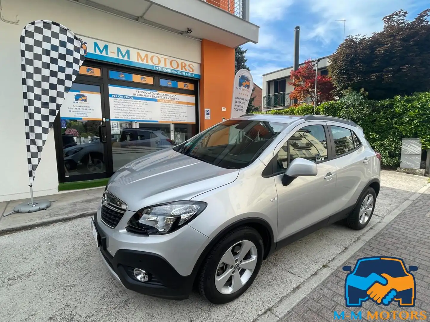 Opel Mokka 1.4 Turbo in ProM-Mo unicoproprietario Grigio - 1