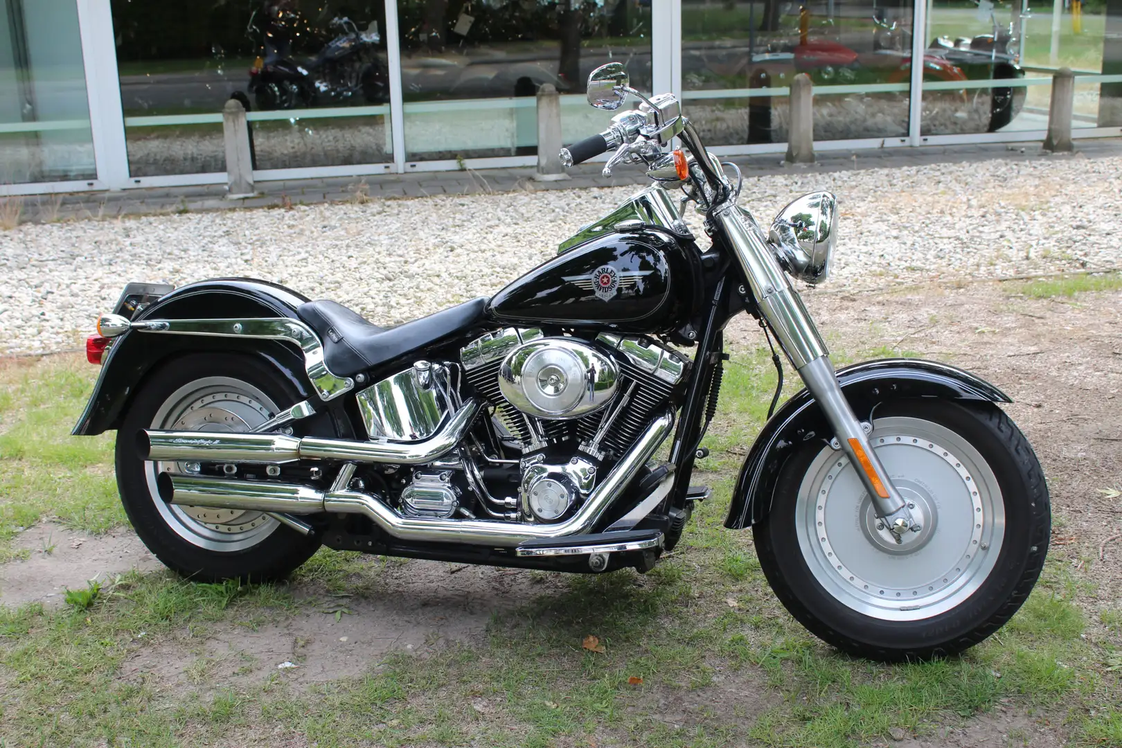 Harley-Davidson Fat Boy FLST-F Negru - 1