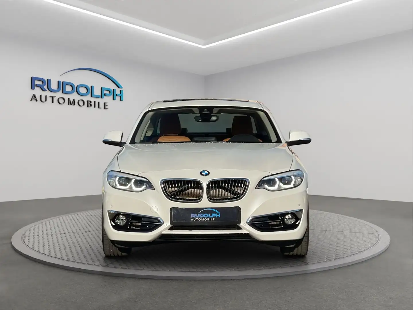 BMW 218 i COUPÉ AUTOM. LEDER GARANTIE Blanc - 2