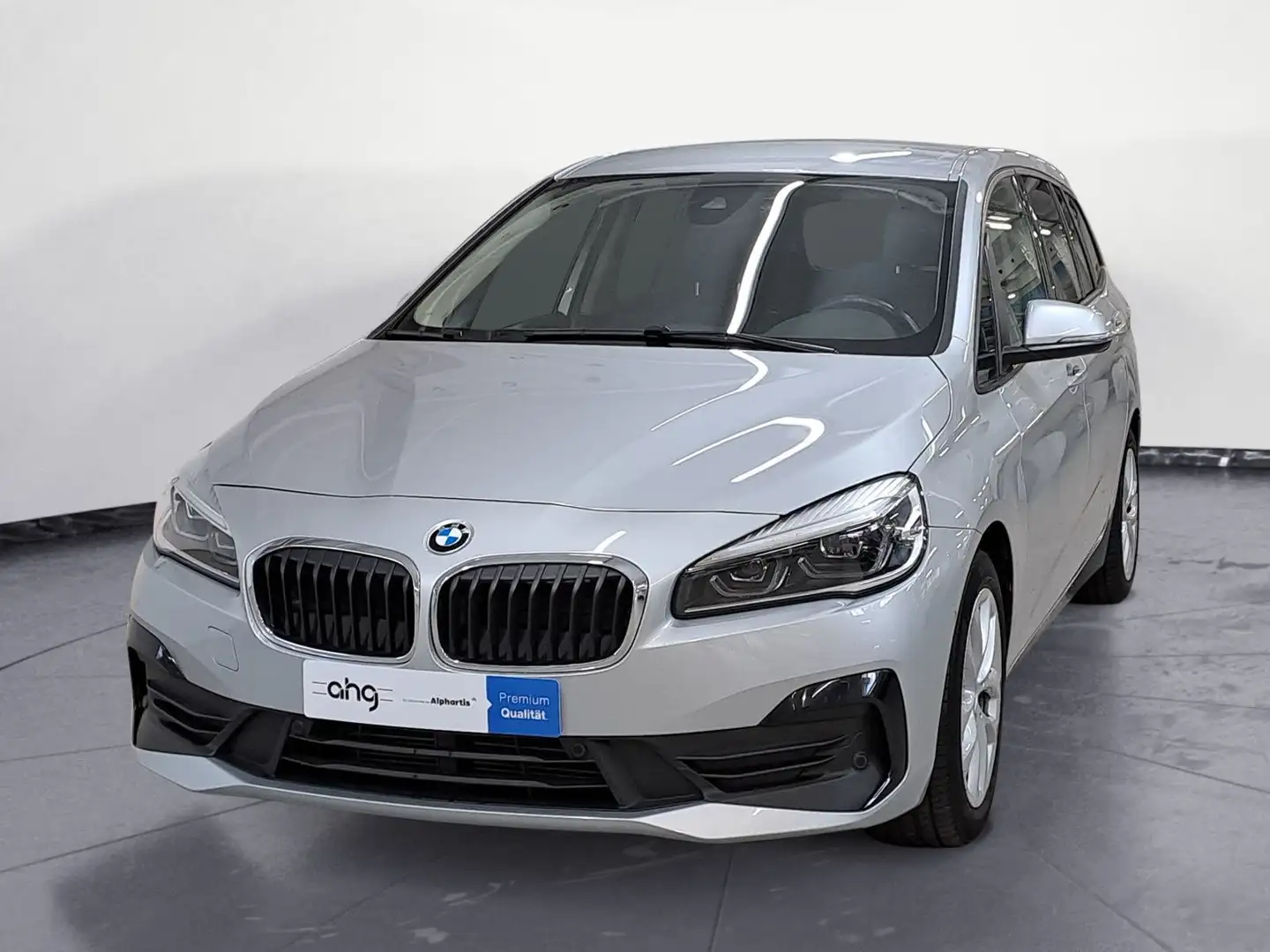 BMW 218 Advantage Aut. Klimaaut. AHK Argent - 2