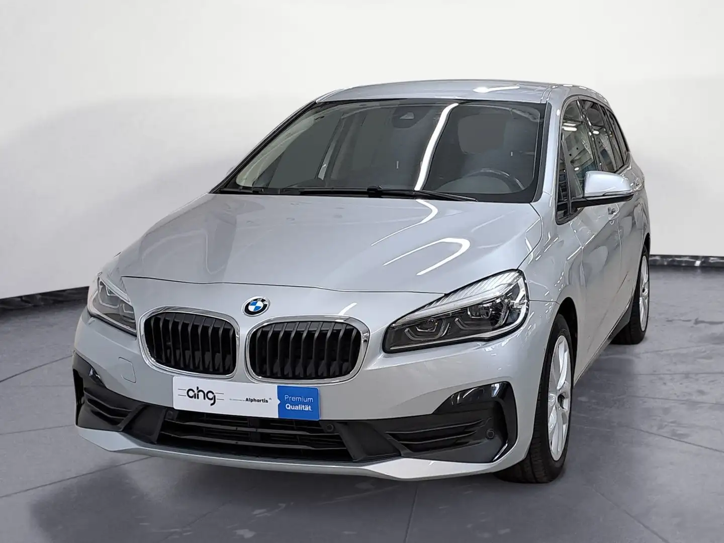 BMW 218 Advantage Aut. Klimaaut. AHK Silber - 2