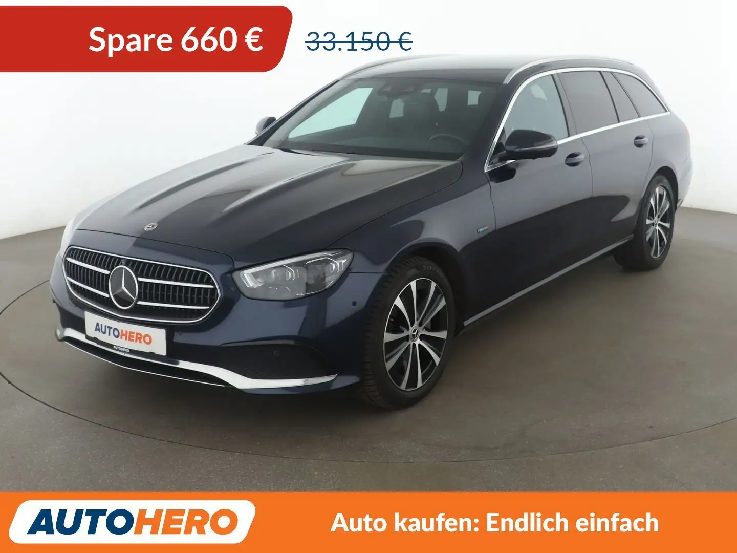 Mercedes-Benz E 300 E 300e T Avantgarde Aut.*BURMESTER*360CAM*ACC*LED* Blau - 1