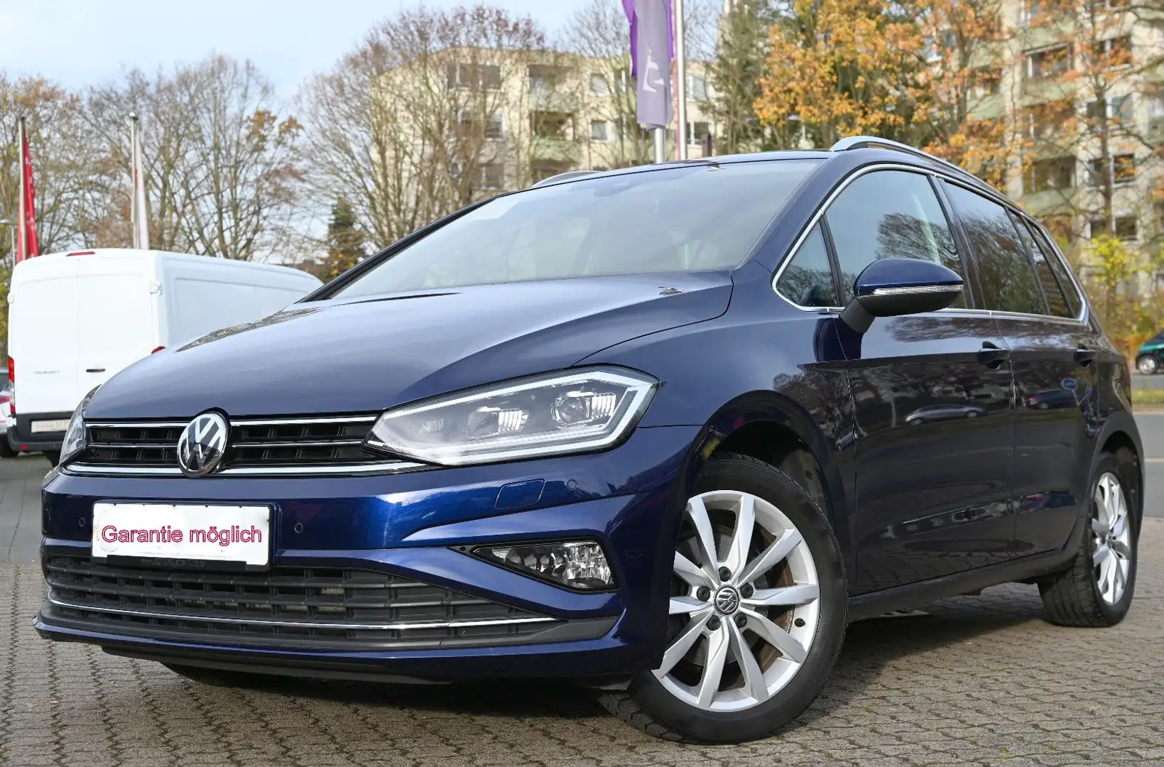 Volkswagen Golf Sportsvan 1.5 TSI Highline Navi LED Cam AHK Bleu - 1