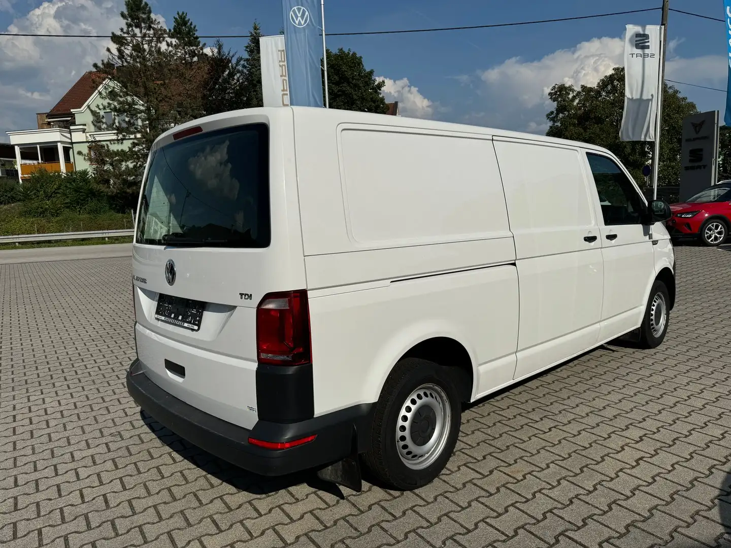 Volkswagen T6 Transporter VW T6 Kastenwagen LR TDI Weiß - 2