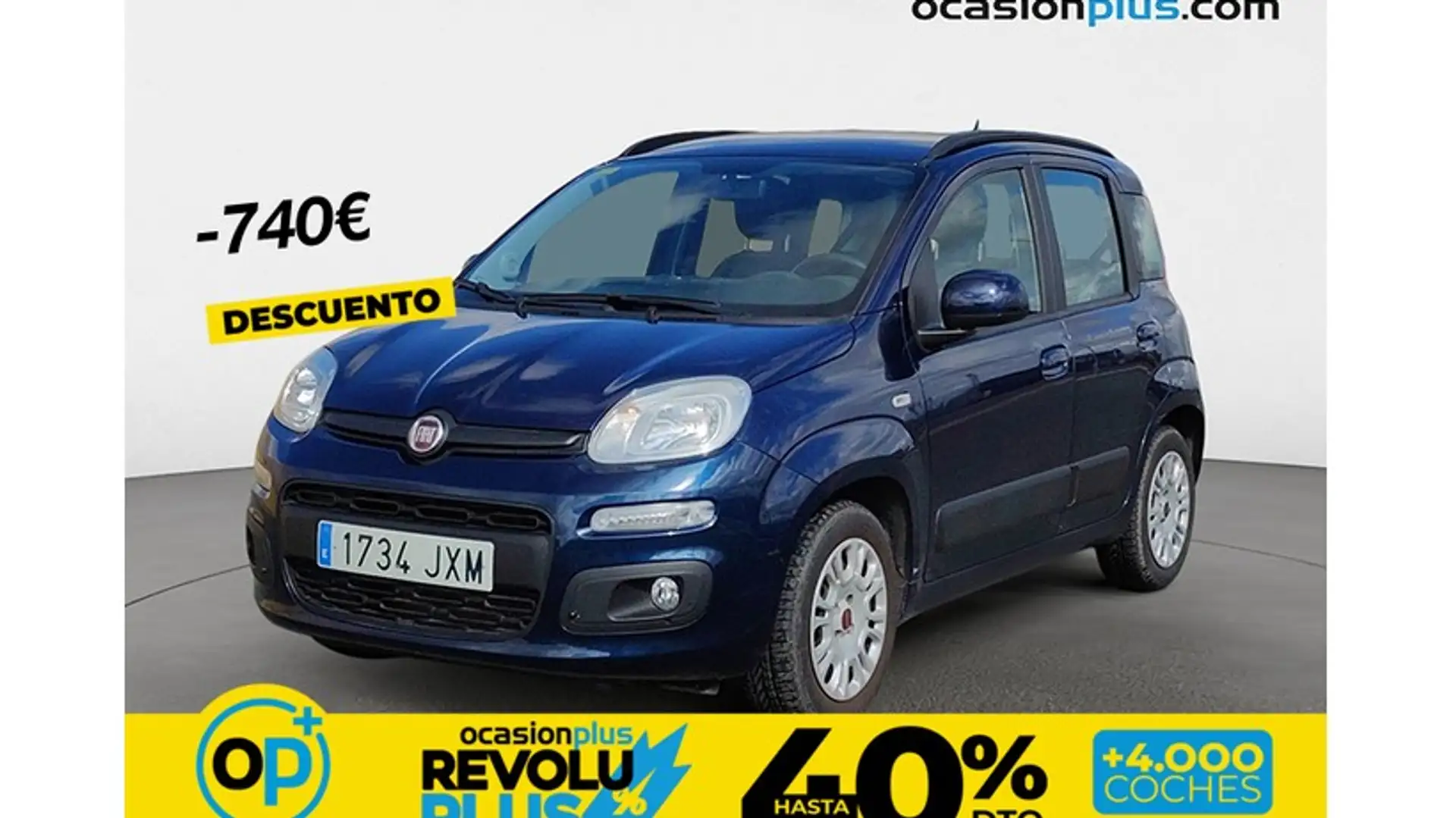 Fiat Panda 1.2 Lounge Azul - 1