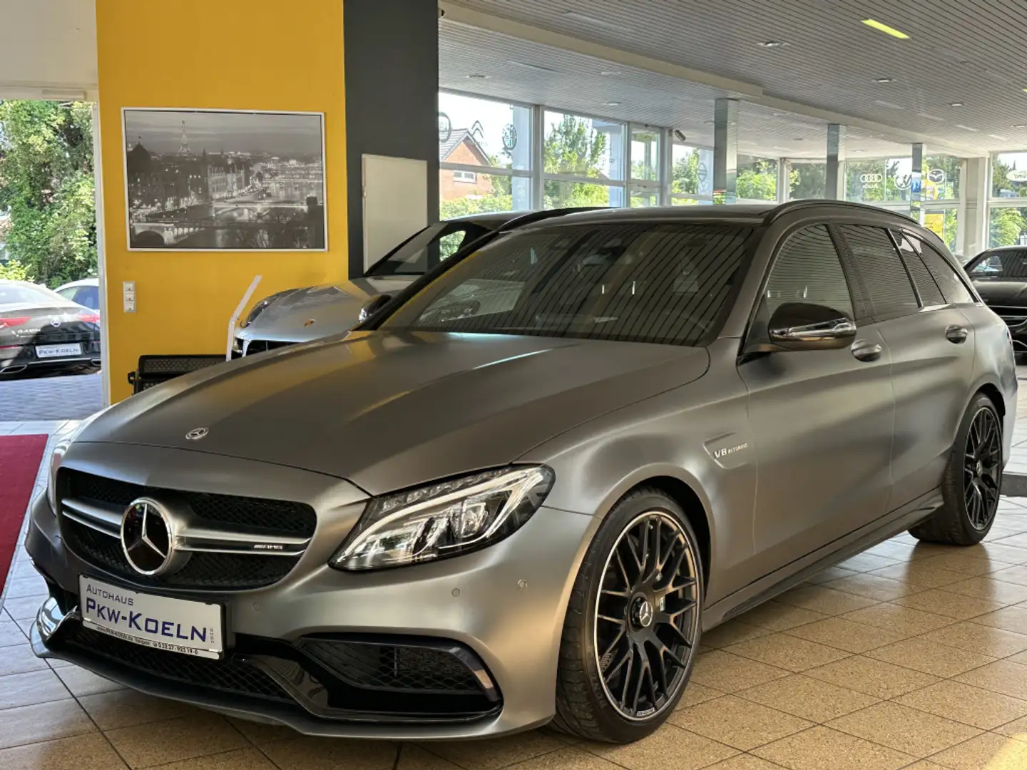 Mercedes-Benz C 63 AMG *PANO*DiSTRO*KAMERA*NiGHT*MEMORY*ToTW* Gris - 1