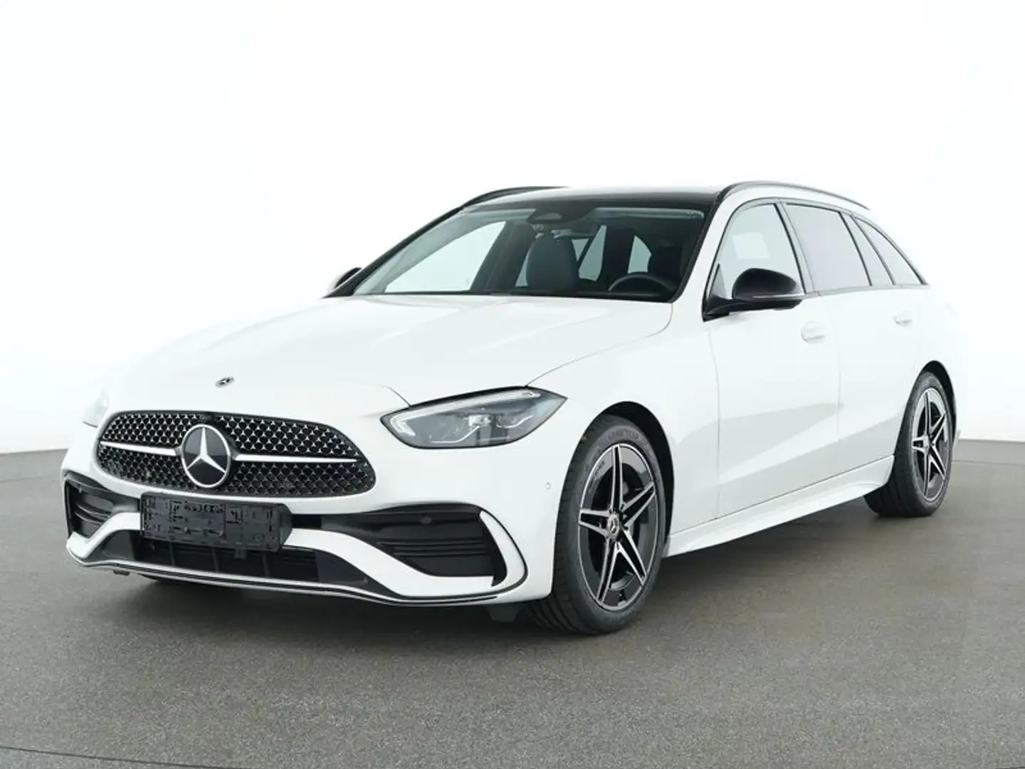 Mercedes-Benz C 200 T AMG/Night/Advanced/LED/Panorama-SD/AHK/ Weiß - 1
