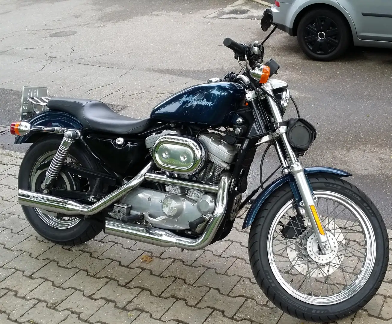 Harley-Davidson Sportster 883 XLH Hugger Azul - 2