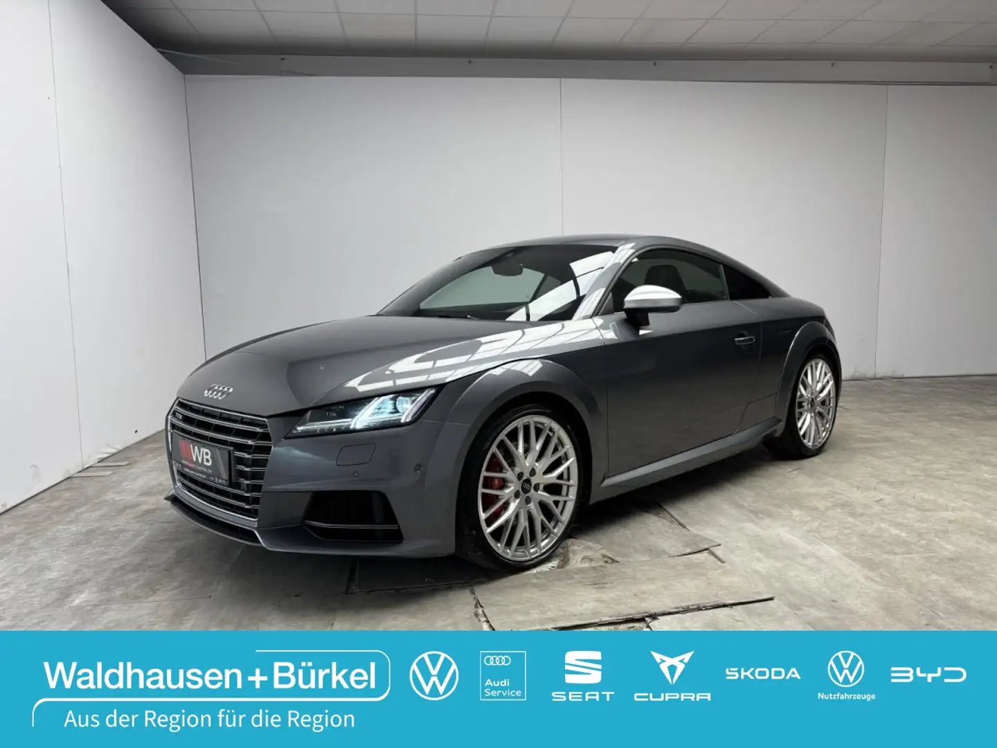 Audi TTS Coupe 2.0 TFSI quattro Klima Navi Leder Grau - 1