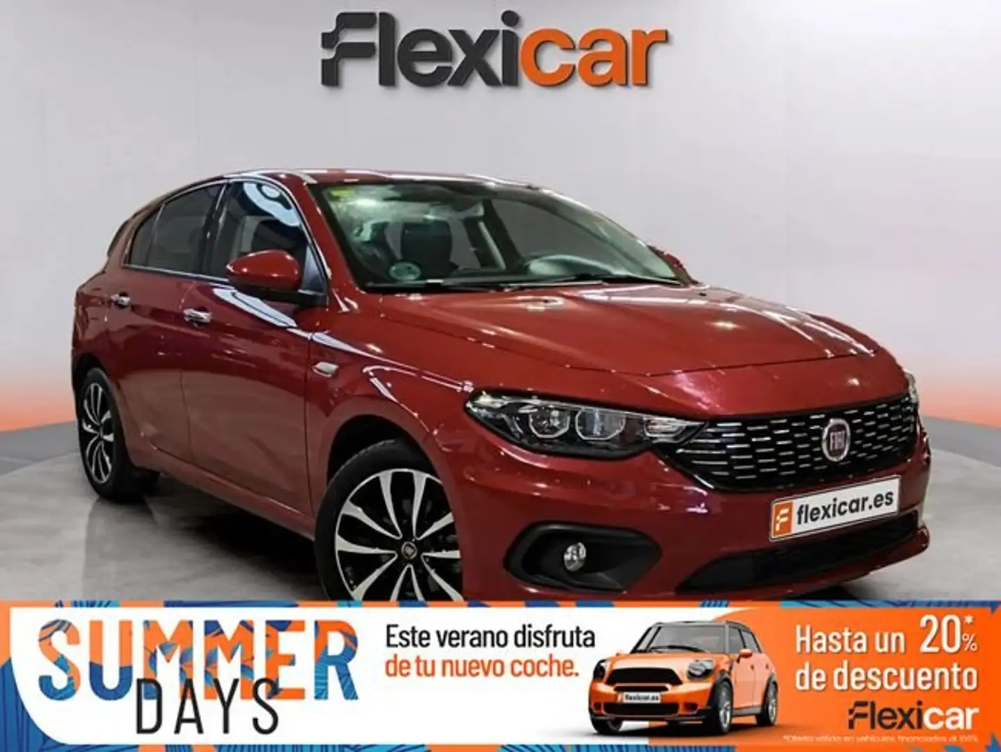 Fiat Tipo 1.4 T-Jet 16v 88kW (120CV) Lounge Plus Rojo - 1