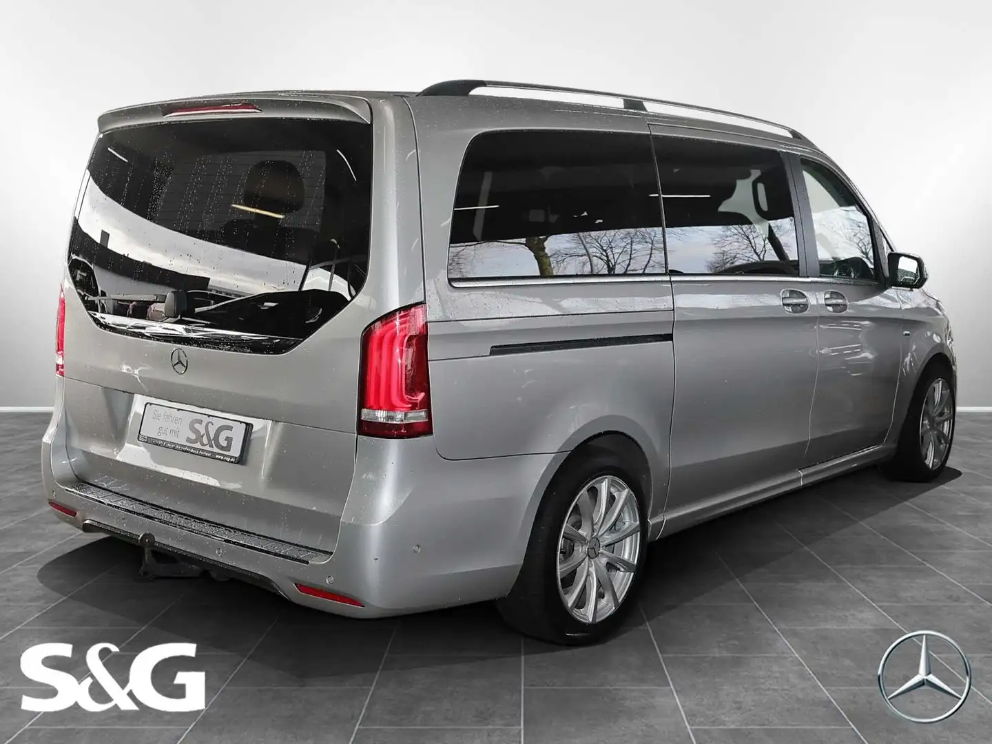 Mercedes-Benz V 250 d EXCLUSIVE EDITION AMG Lang !NUR GEWERBE! Argintiu - 2