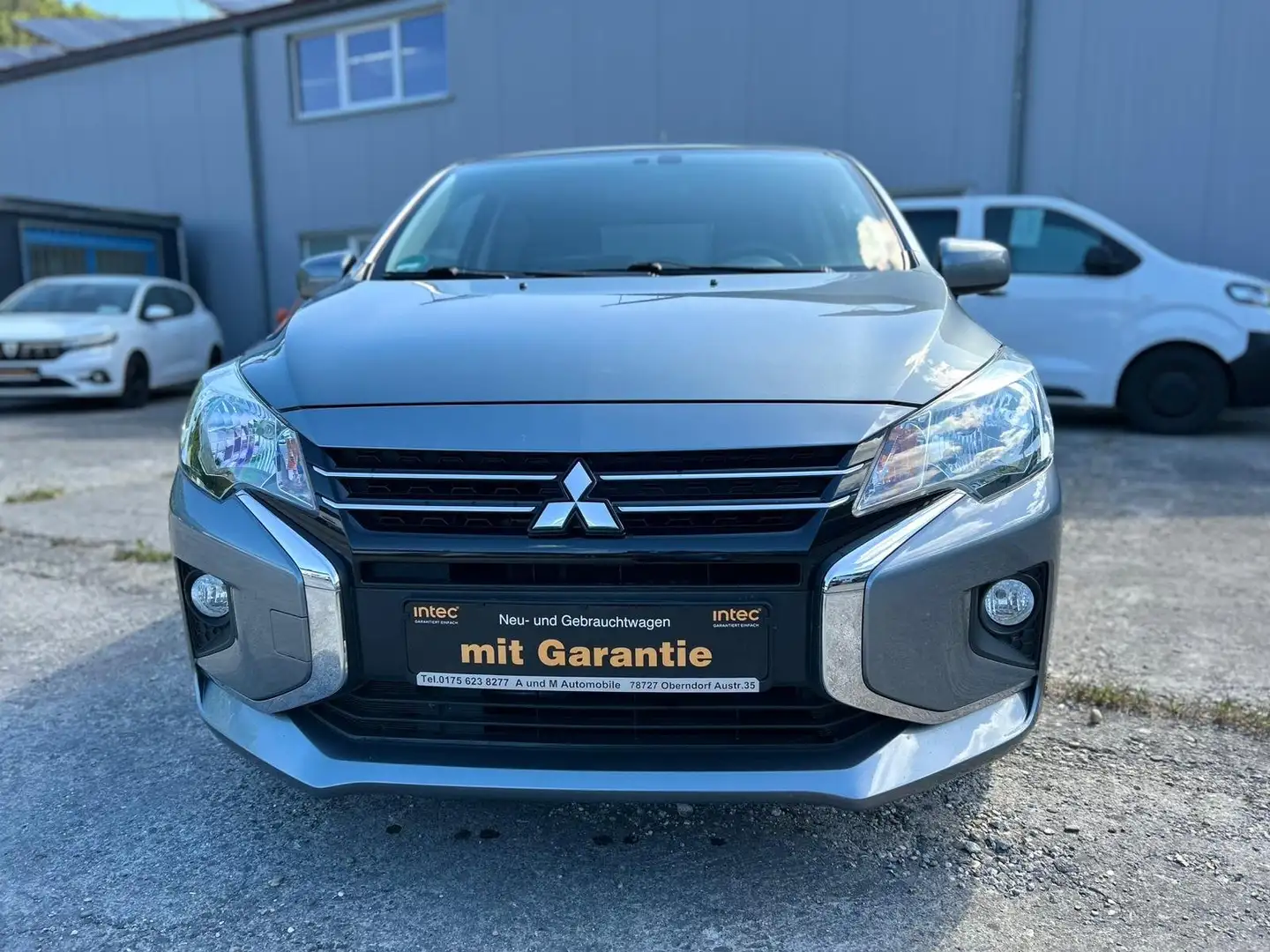 Mitsubishi Space Star 1.2 Automatik Edition+3Jahre-Garantie Navi Klima Grau - 1