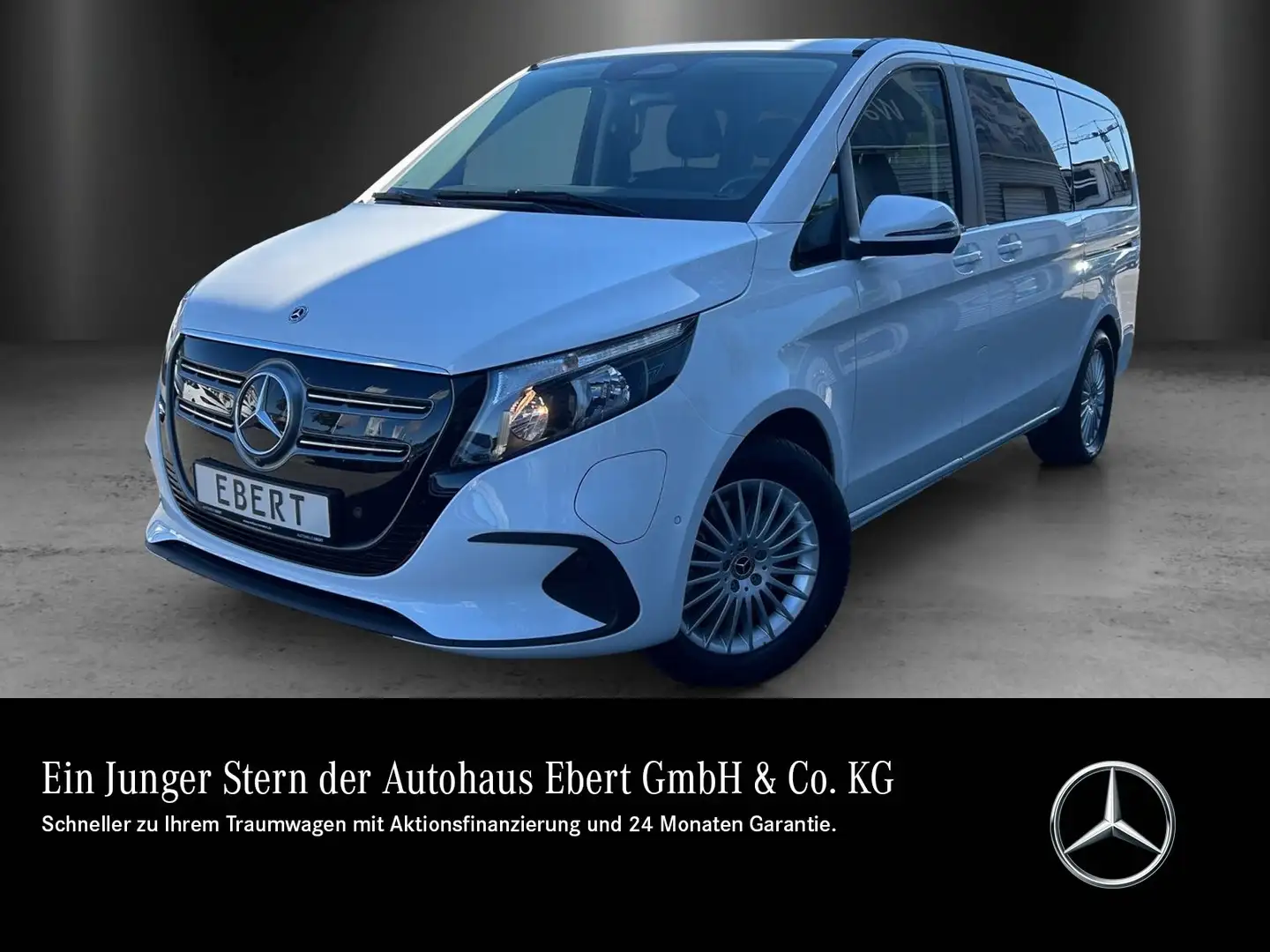 Mercedes-Benz EQV 300 EQV300 L Facelift DISTR Leder 8-Sitz 2xSchiebetü Blanc - 1