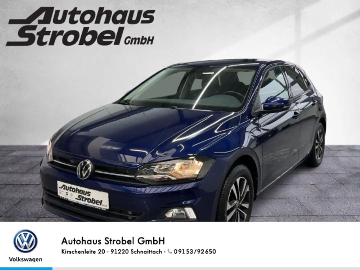 Volkswagen Polo 1.0 TSI "UNITED" ACC Navi Einparkh. Climatr Blau - 1