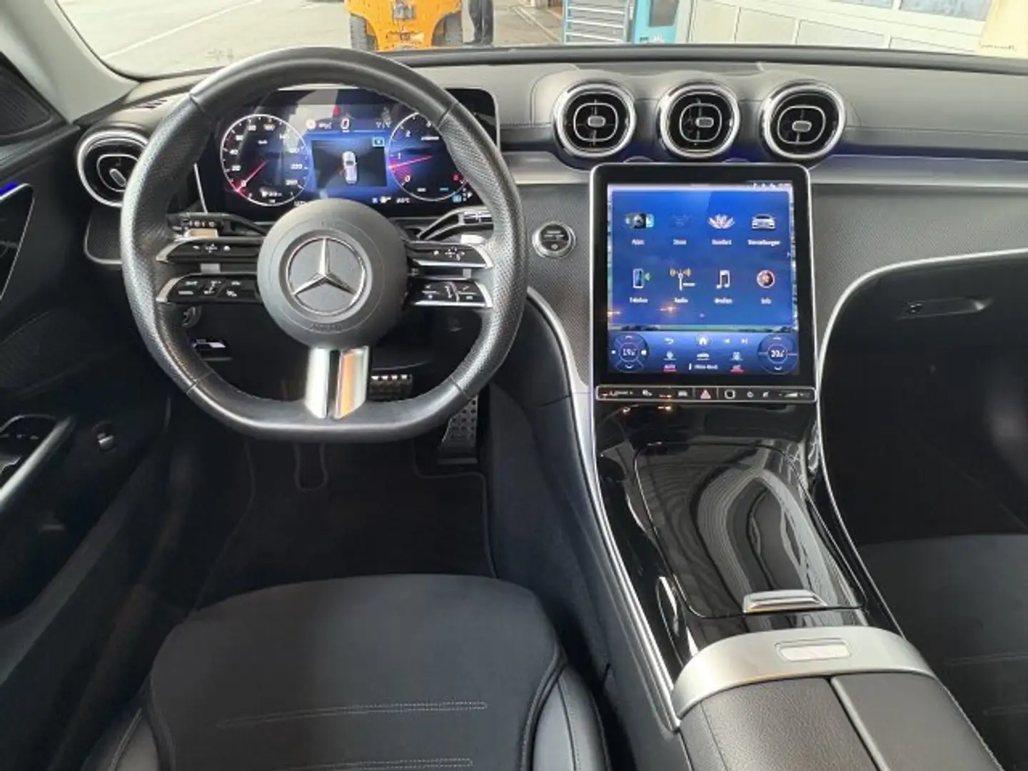 Mercedes-Benz C 220 C 220 d T AMG Plus Night AHK Memory Pano Kamera Grau - 2