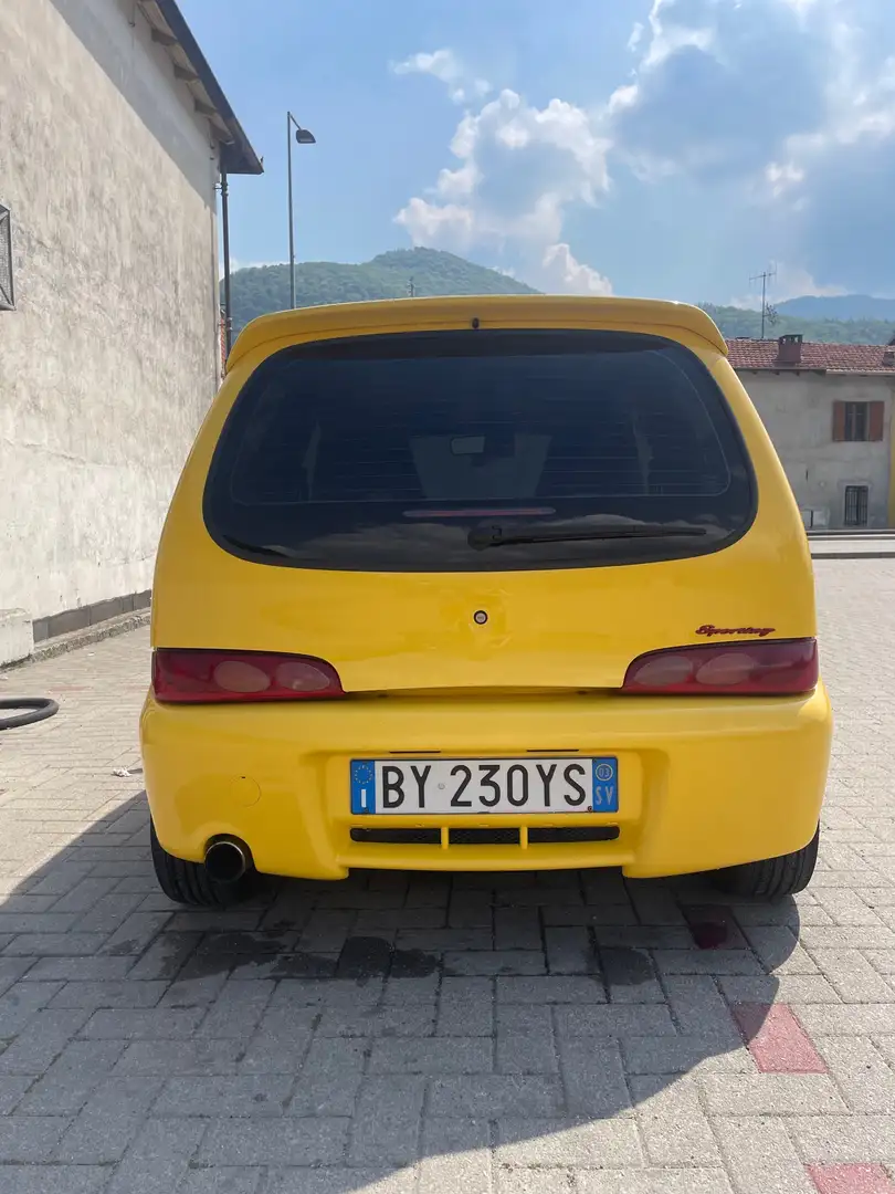 Fiat Seicento 1.1 Sporting Жовтий - 2