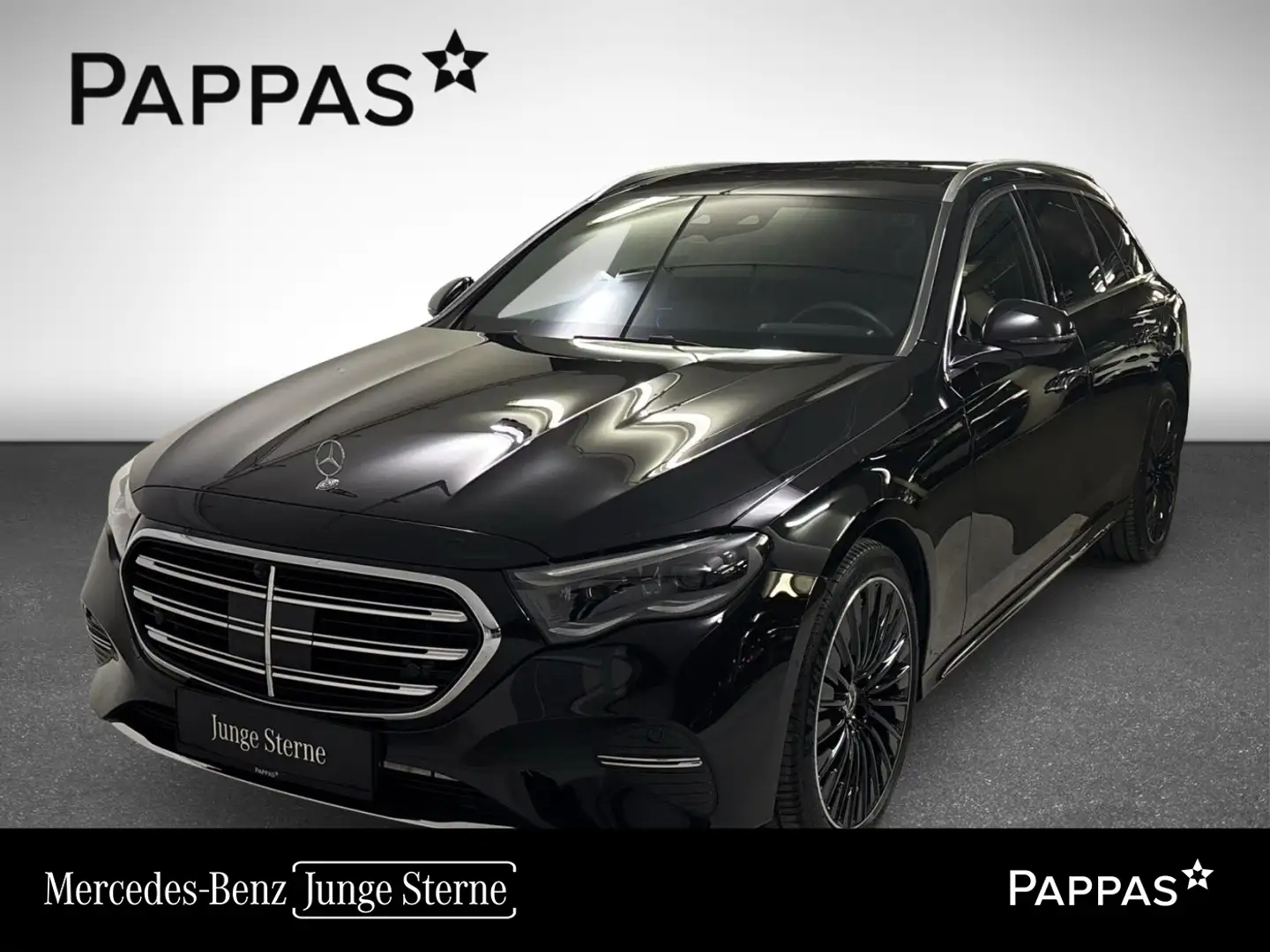 Mercedes-Benz E 450 d 4MATIC T-Modell Totw LED Distr PTS  Pano Schwarz - 1