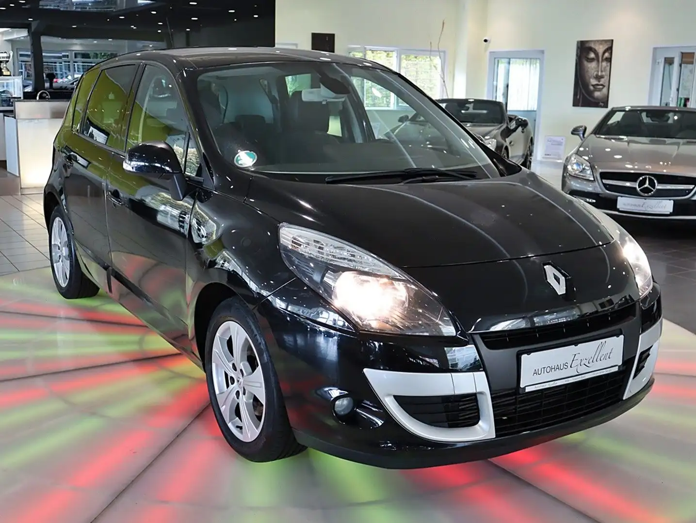 Renault Scenic Dynamique*KLIMA*LEDER*SHZ*ALU*TEMPOMAT* Schwarz - 2