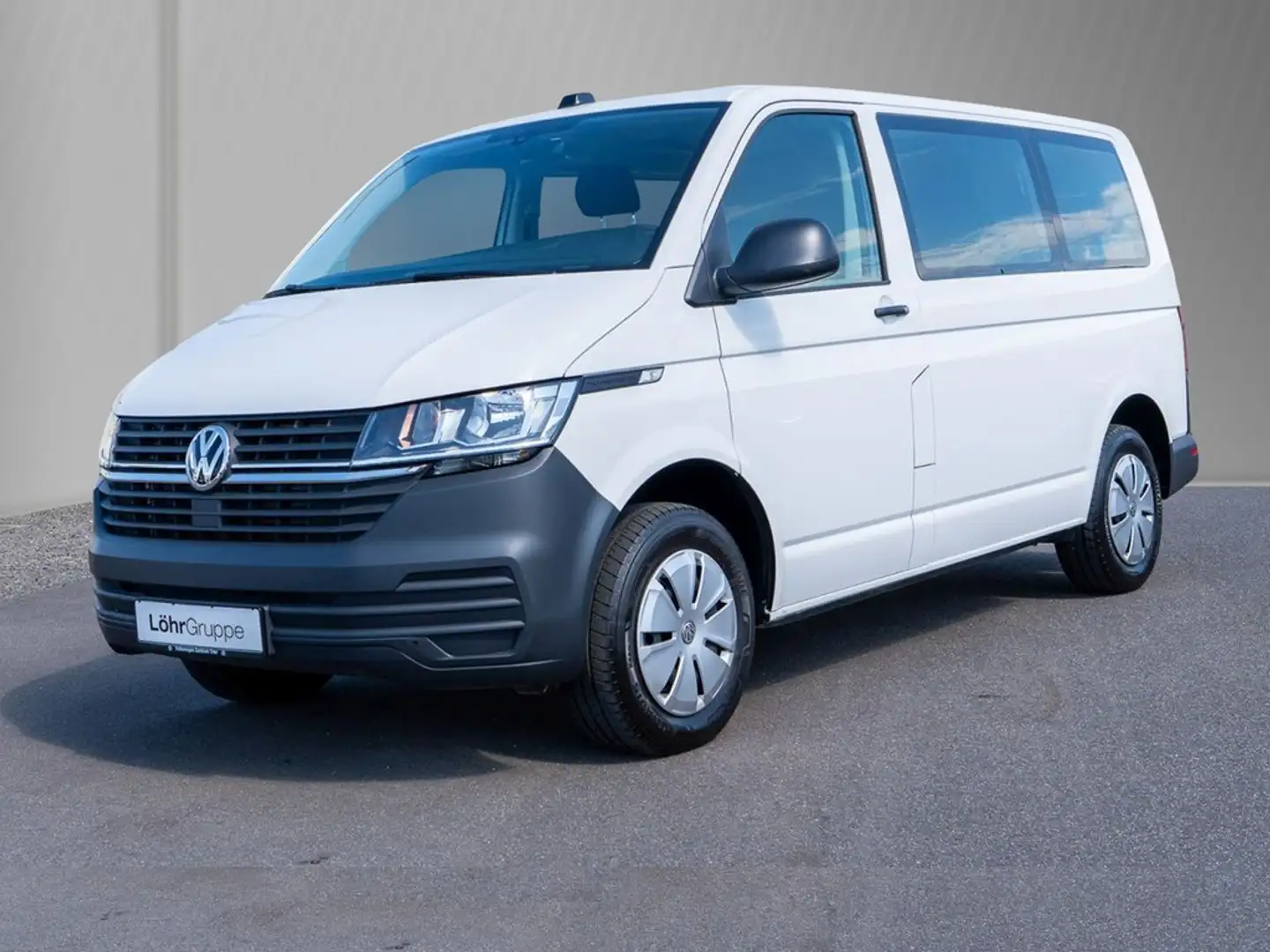 Volkswagen T6 Kombi 2.0 TDI T6.1 9 Sitzer, Klima Weiß - 2