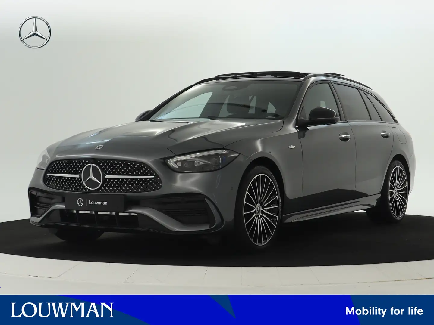 Mercedes-Benz C 300 Estate e Business Solution AMG | Trekhaak | Nightp Zilver - 1
