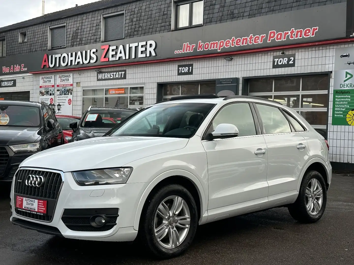 Audi Q3 2.0 TFSI quattro*TÜV*INS*1.Hand* Blanc - 1
