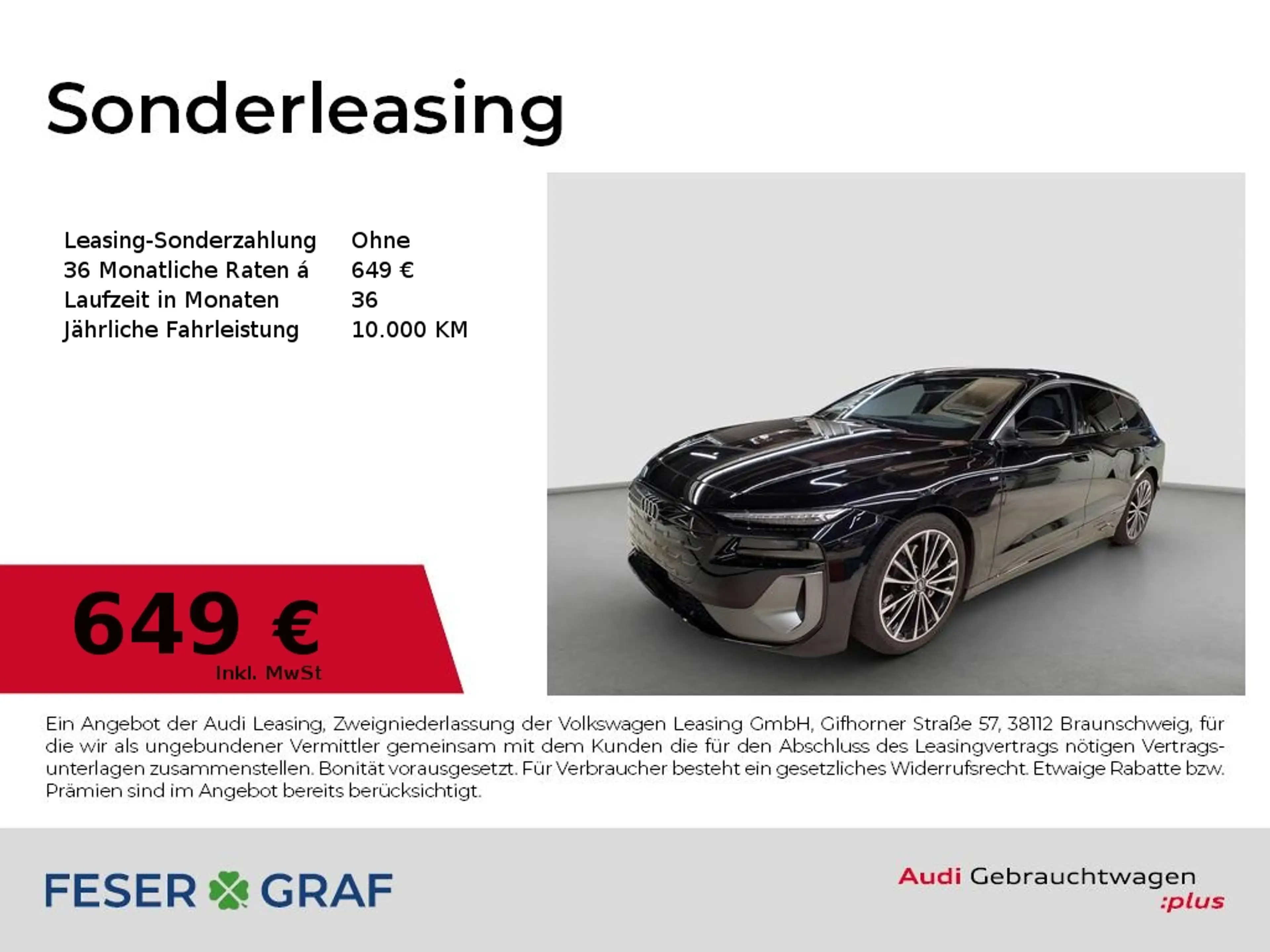 Audi A6 Avant e-tron performance S LineMatrix/B&O/360