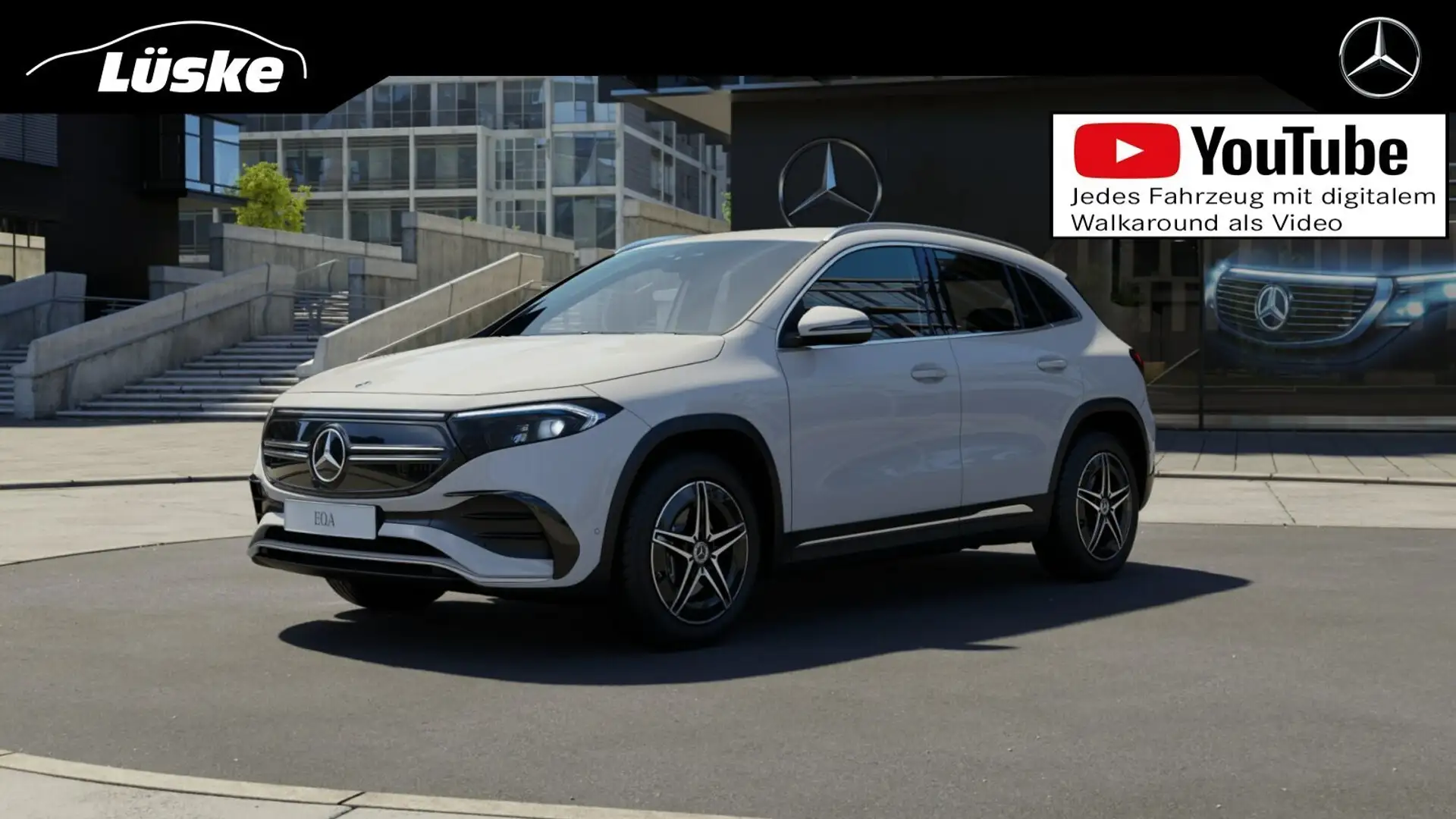 Mercedes-Benz EQA 250 EQA 250 AMG Line Kamera CarPlay AR-Navi Ambiente Weiß - 1