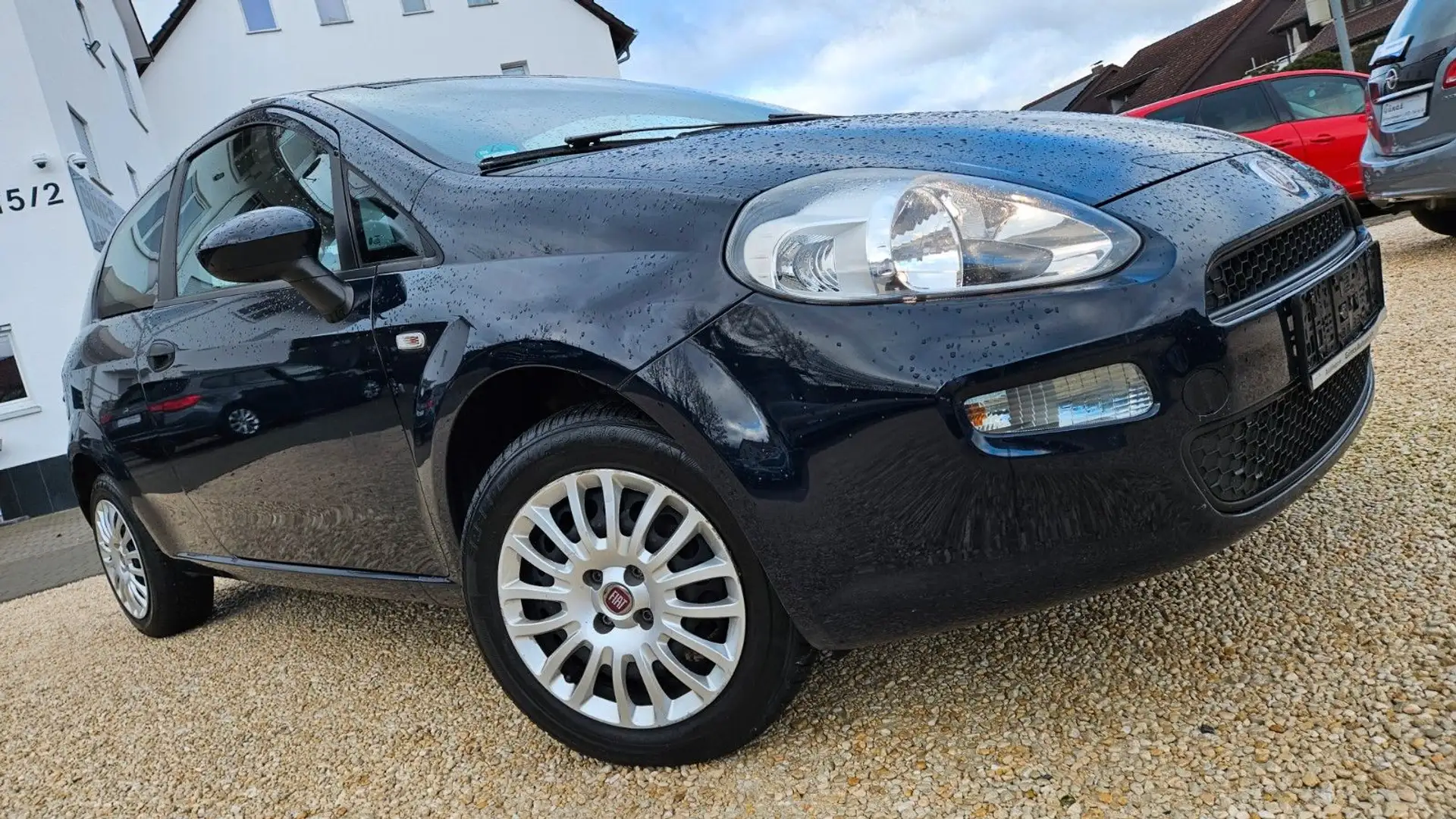 Fiat Punto +TÜV +GARANTIE+1HAND+KLIMA+SCHECKHEFT Чорний - 2