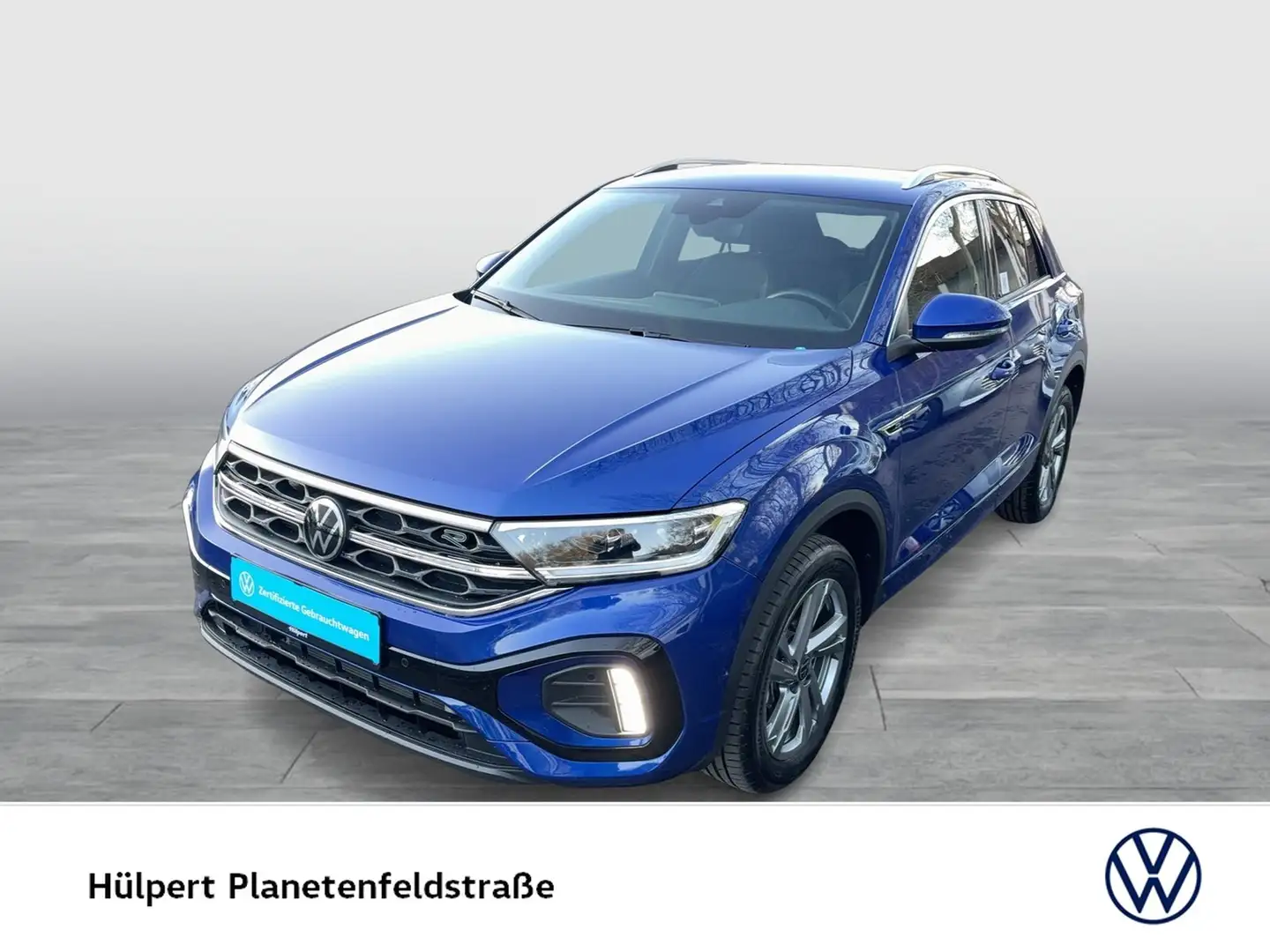 Volkswagen T-Roc 2.0 R-LINE 4X4 ACC LED+ NAVI ALU17 DCC Blau - 2
