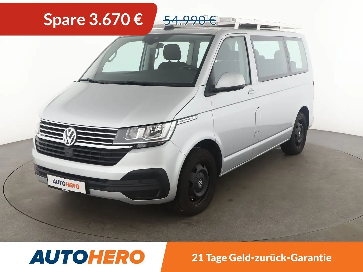 Volkswagen T6 Multivan 2.0 TDI Comfortline 4Motion Aut.*NAVI*ACC*PDC*SHZ Grau - 1