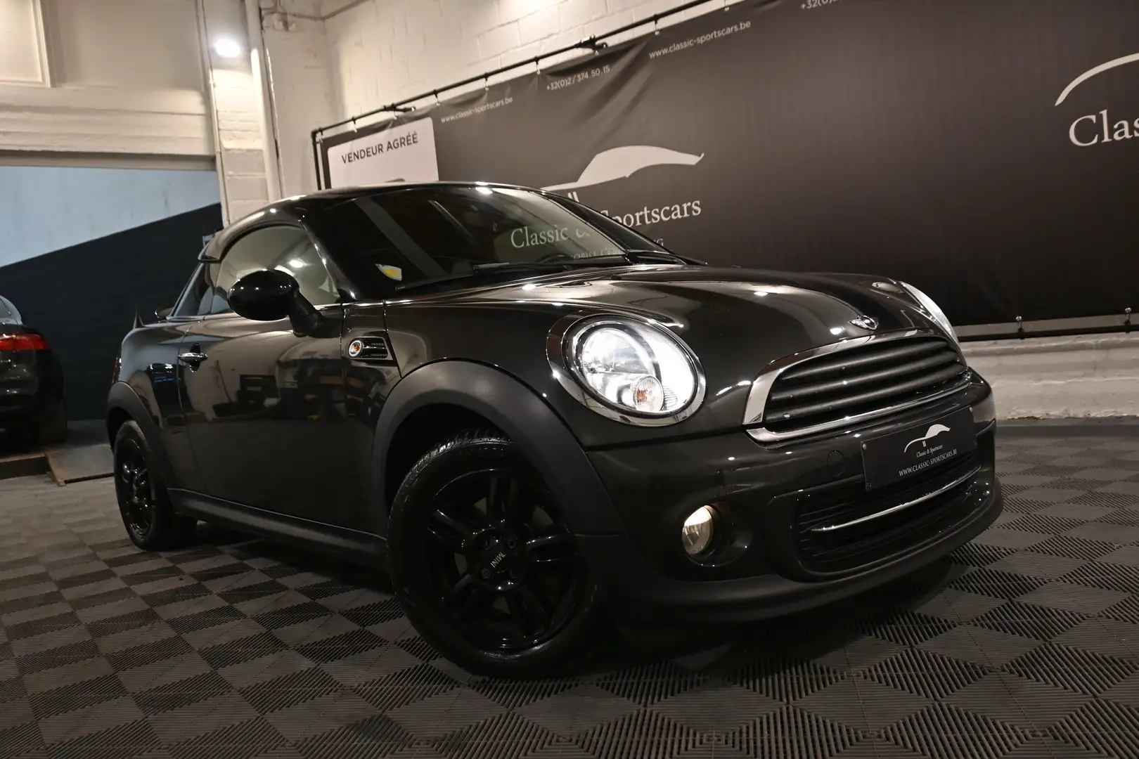 MINI Cooper Coupe Coupé 1.6i / GPS NAVI / CUIR / BLUETOOTH / PDC Grey - 2
