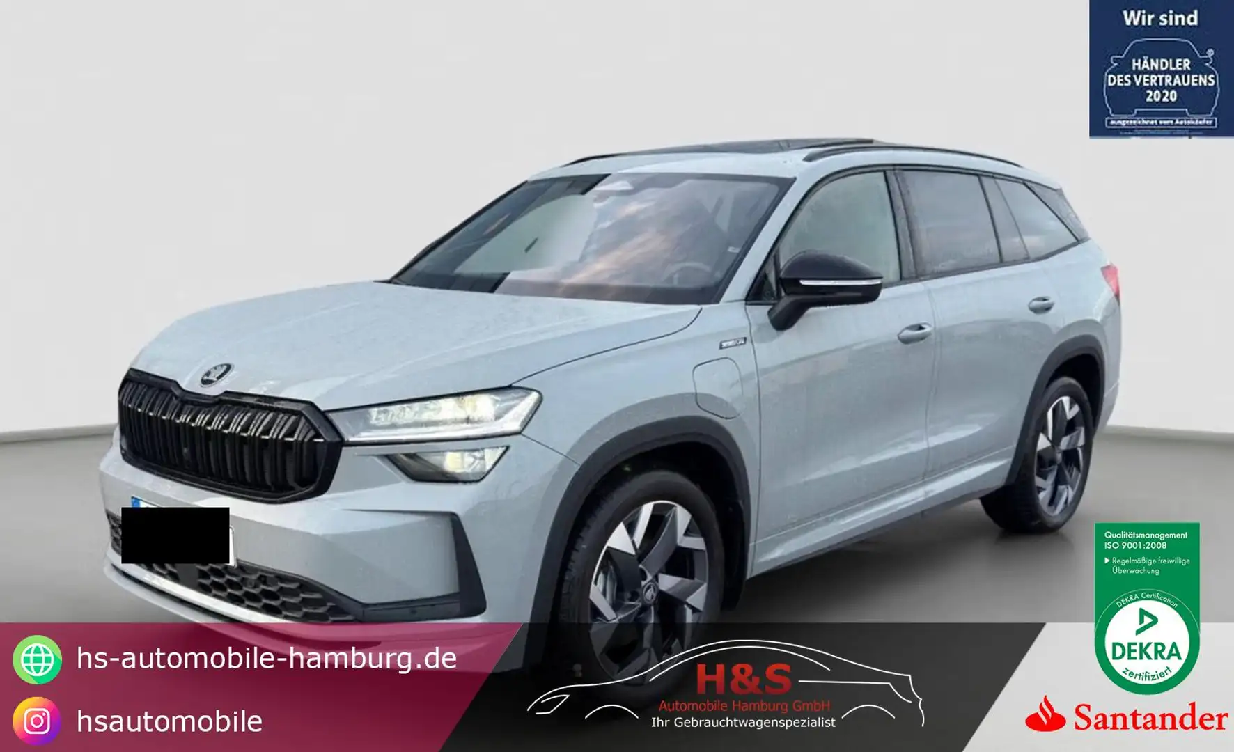 Skoda Kodiaq 1.5 TSI iV Sportline Grau - 1