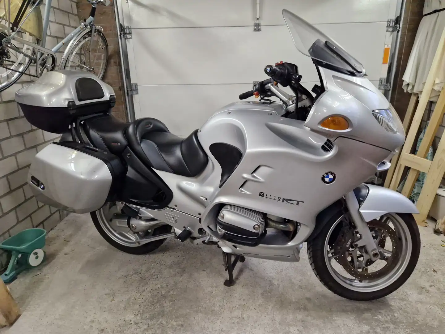 BMW R 1150 RT Baehr zadel, hoge kuipruit, R1200 verstuivers Zilver - 1