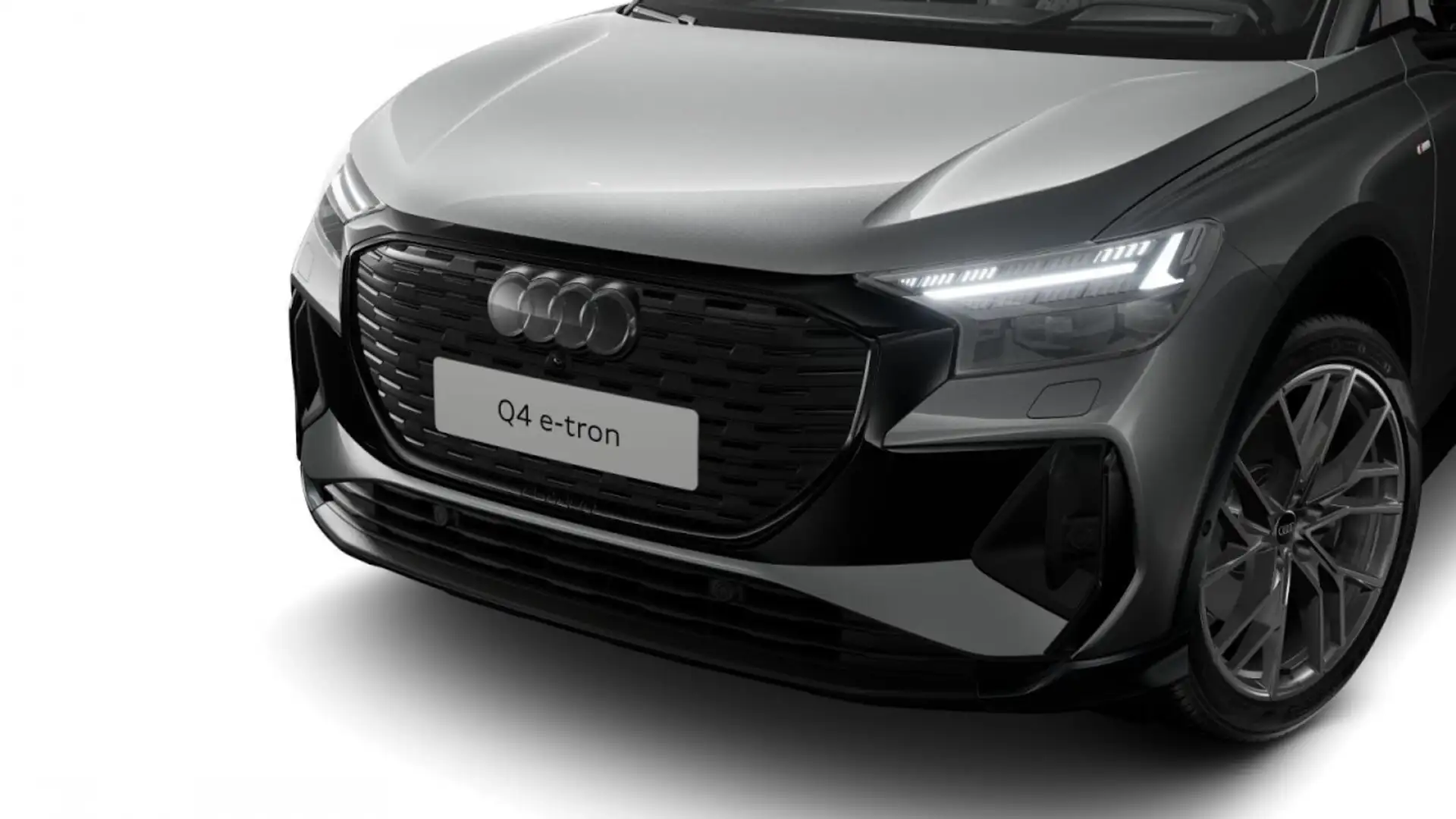 Audi Q4 e-tron 210 kW Klima Navi Rückfahrkamera Panoramadach Grijs - 2