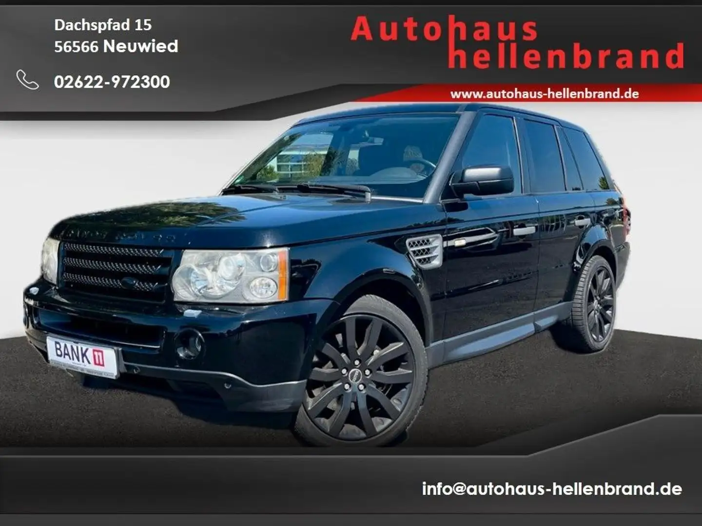 Land Rover Range Rover Sport 4.2 V8 Supercharged Schwarz - 1