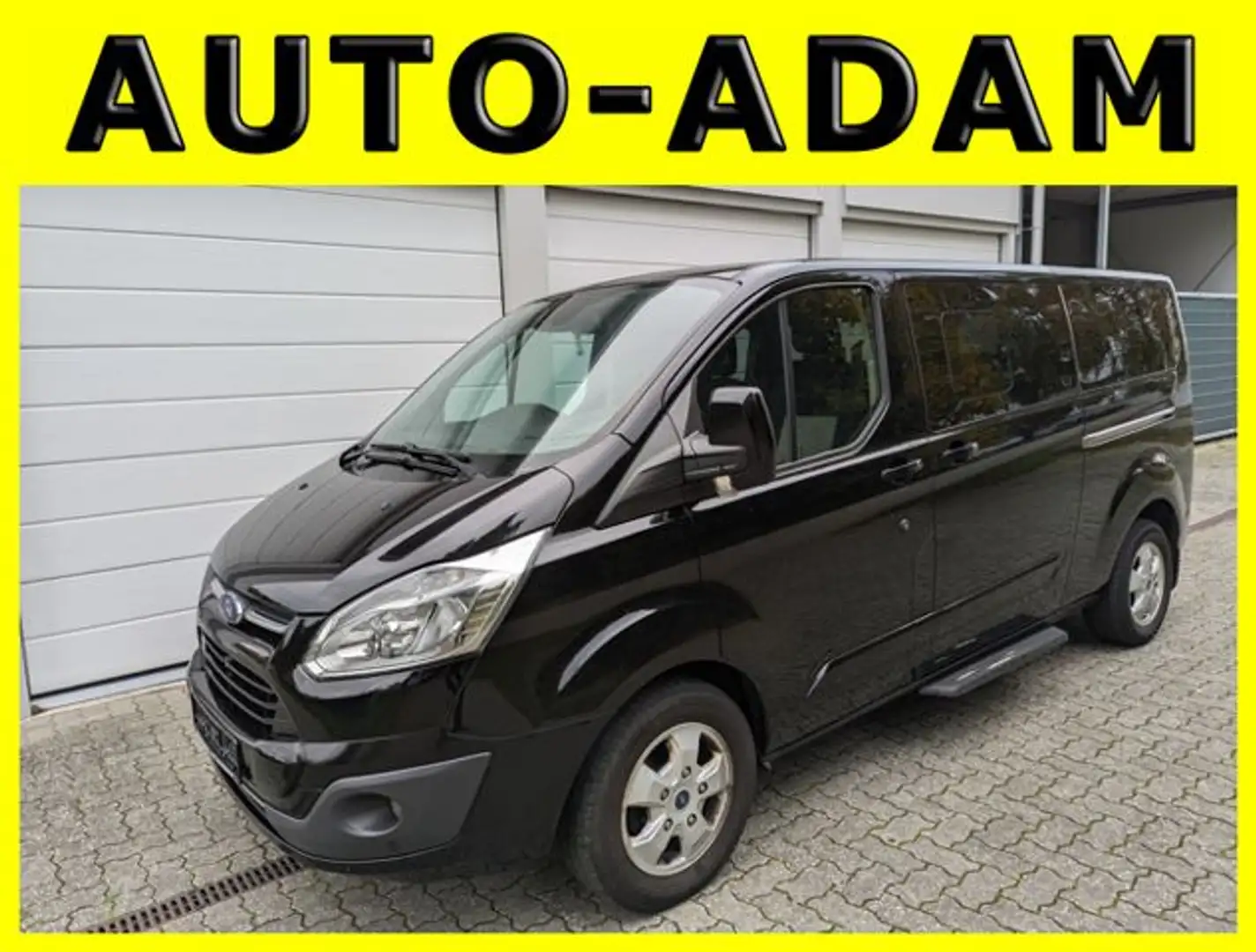 Ford Tourneo Custom Titanium Lang*Automatik*9 Sitze* Schwarz - 1