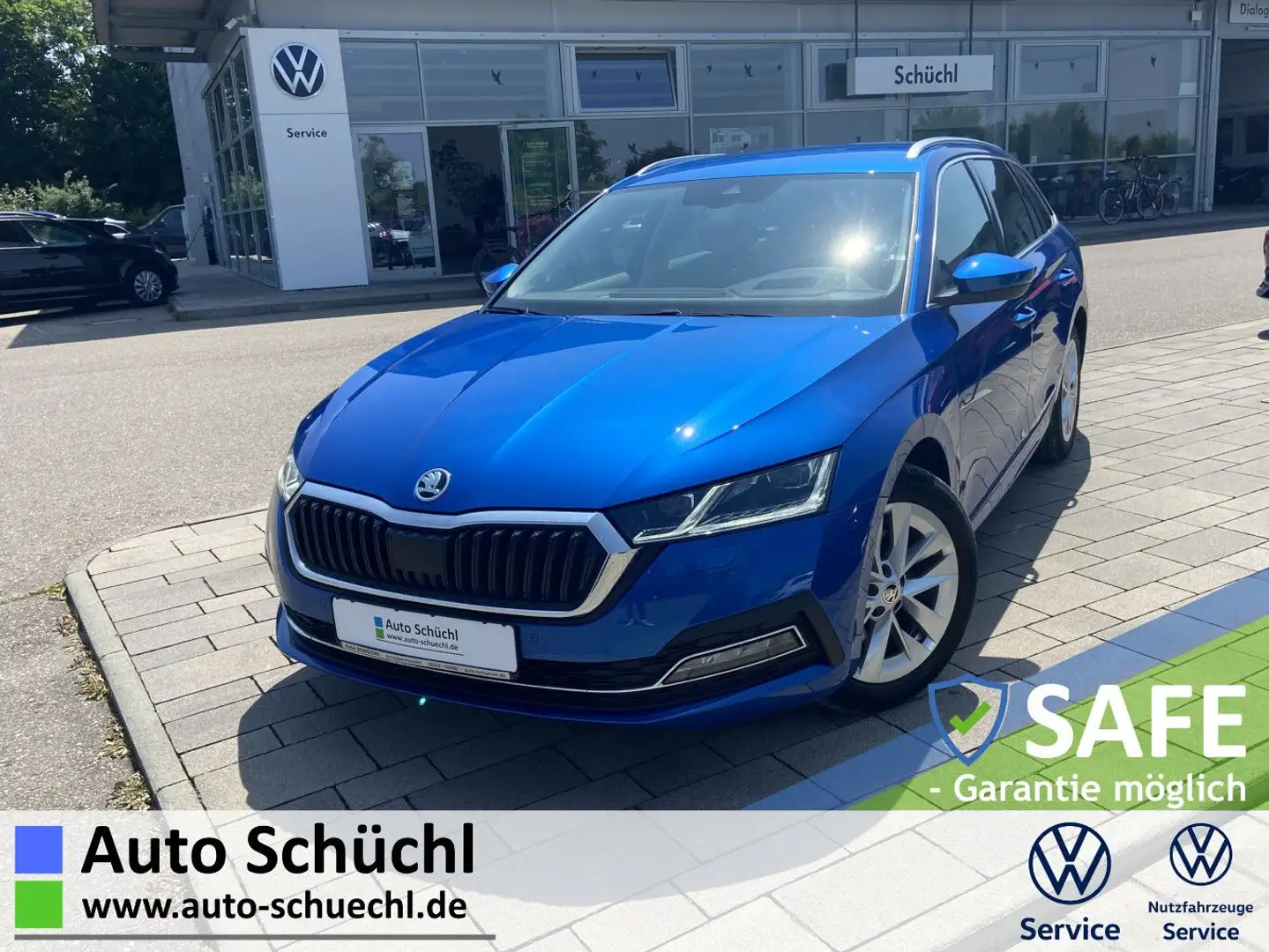 Skoda Octavia Combi 2.0 TDI DSG Style 17"+NAVI-COLUMBU Bleu - 1