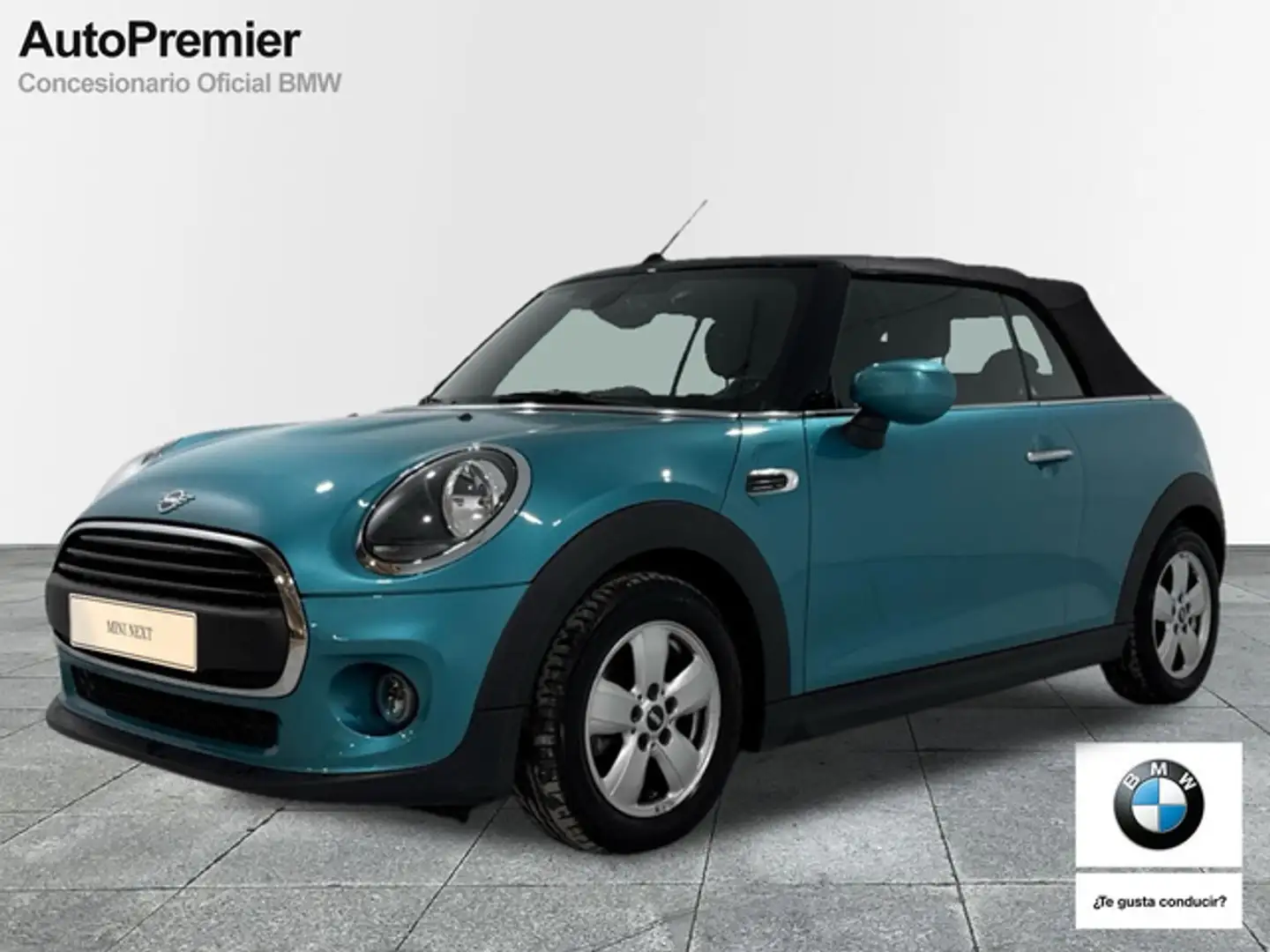 MINI One Cabrio Bleu - 1