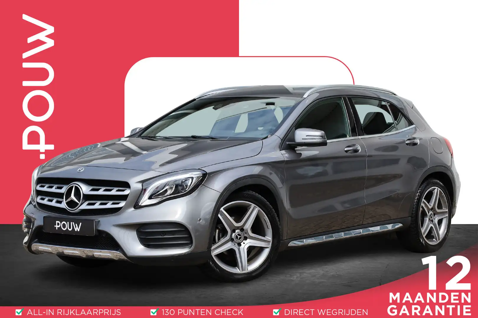 Mercedes-Benz GLA 180 122pk Business Solution AMG Upgrade Edition | Trek Grijs - 1