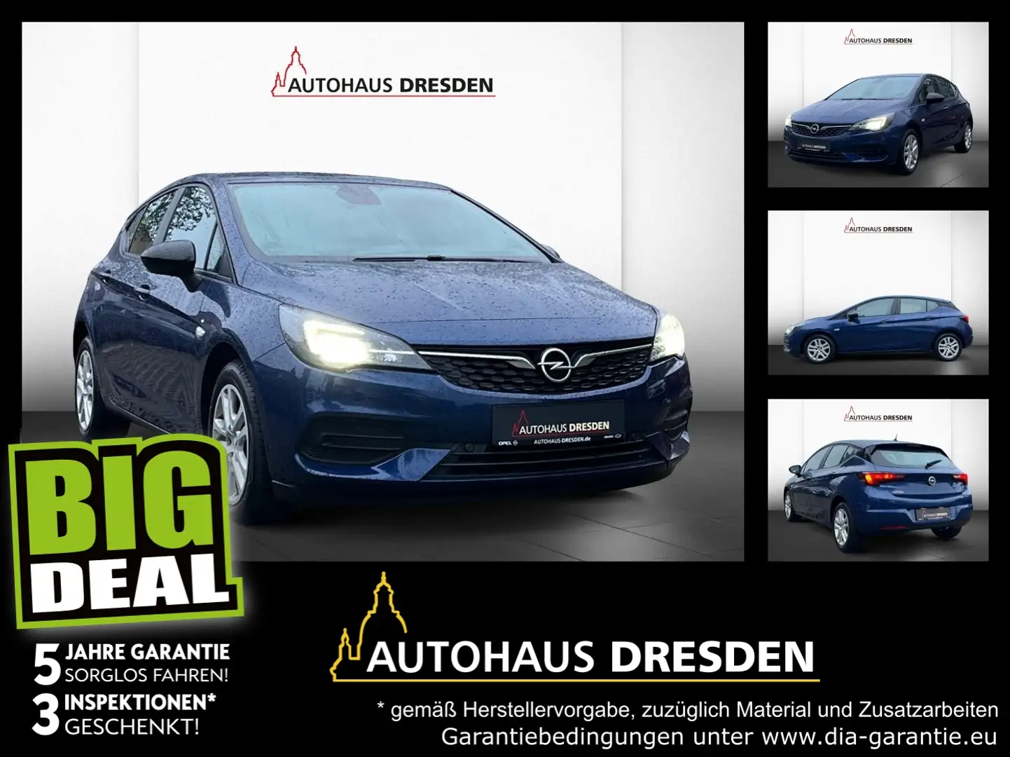 Opel Astra K 1.2 Turbo Edition LED+SHZ+Winterp Blau - 1