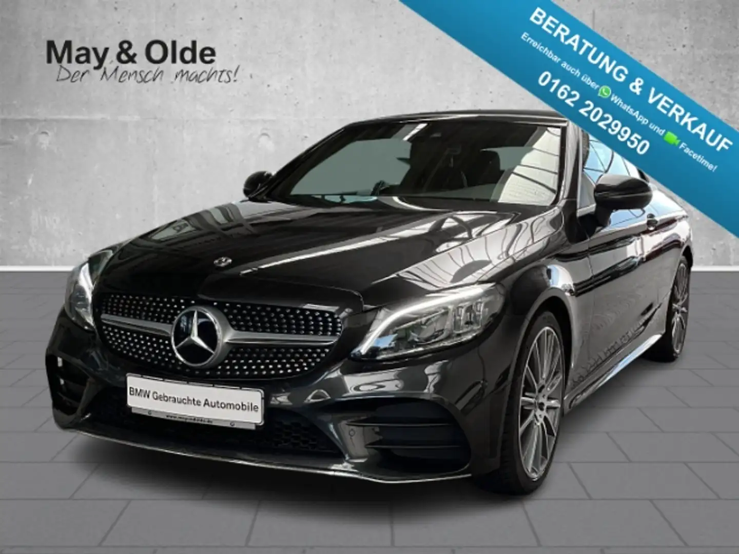 Mercedes-Benz C 300 AMG Sportpaket AHK Navi Leder Digitales Cockpit So Grau - 1