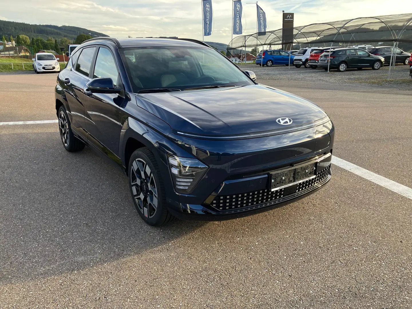 Hyundai KONA Comfort-Line 64,8 kWh Blau - 2