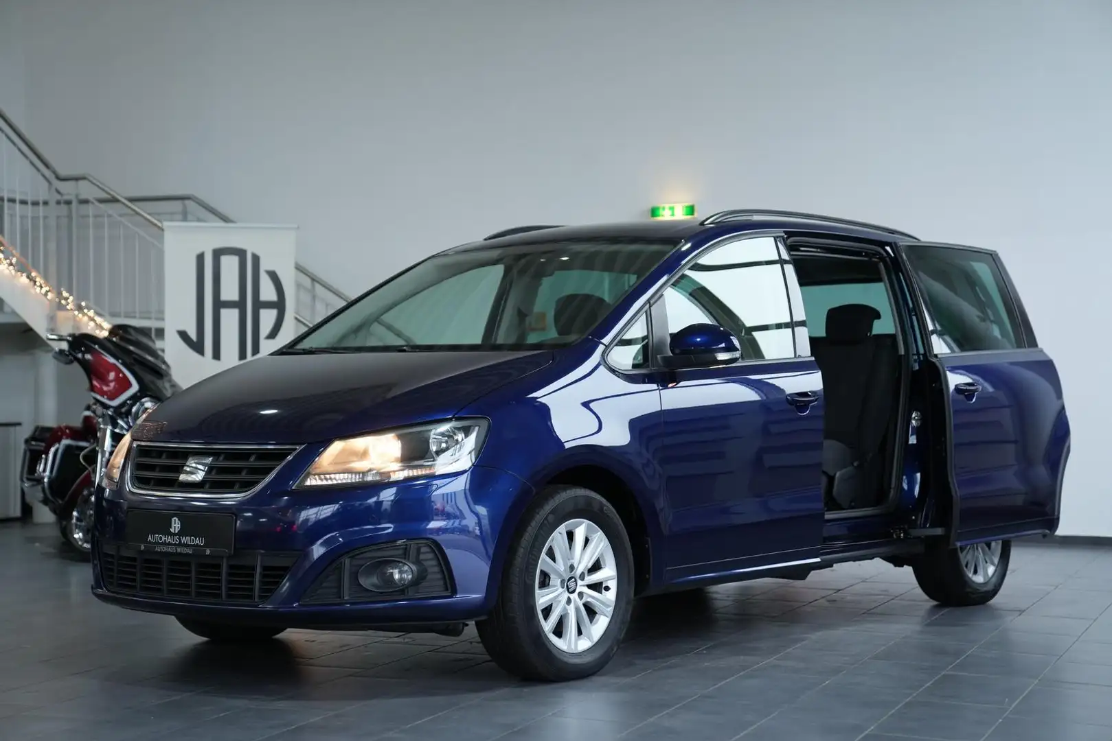 SEAT Alhambra Style *7-SITZER*AHK*NAV* Blauw - 2