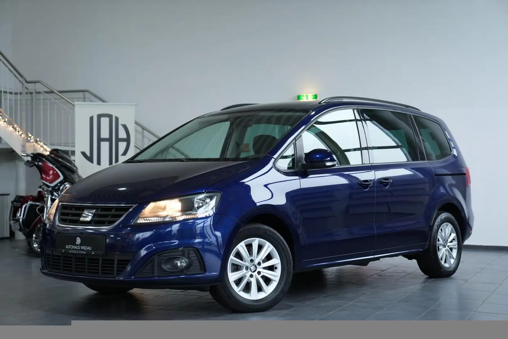 SEAT Alhambra Style *7-SITZER*AHK*NAV* Blauw - 1